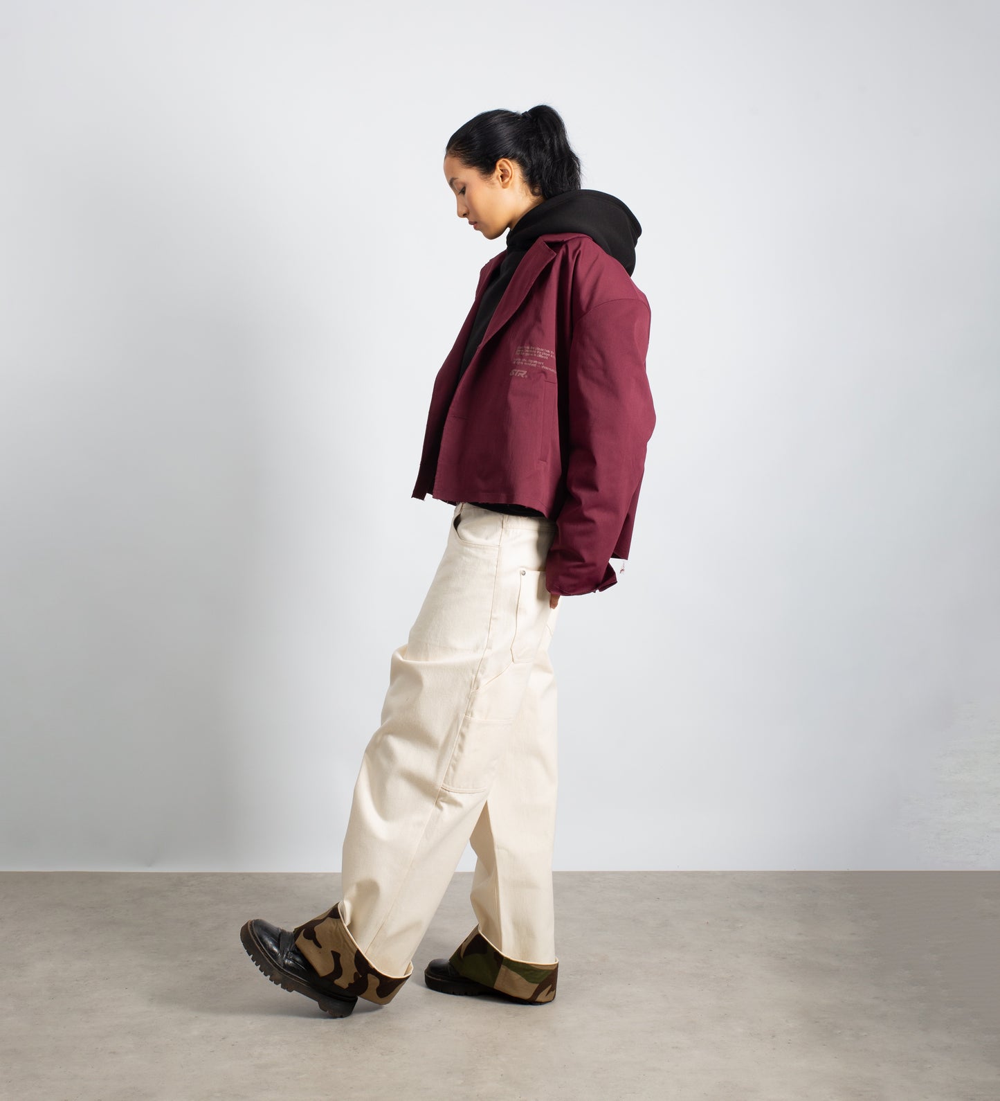 STRTN® MILITIA BAGGY PANTS – Cream