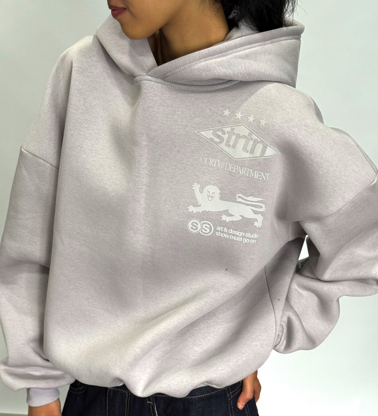 SAME PLAYER DIFFERENT GAME HOODIE – Light Gray