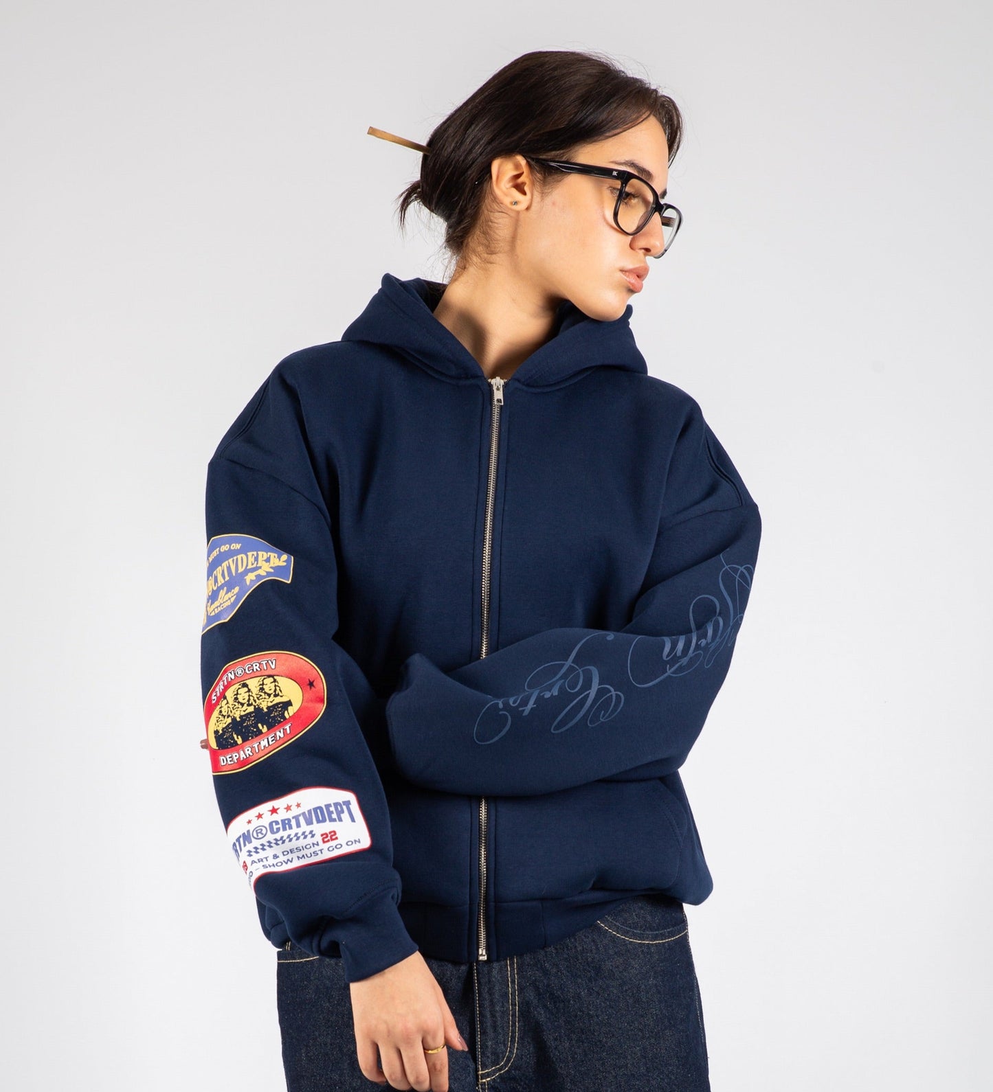 STRTN® CTRV DEPT. HOODIE – Navy