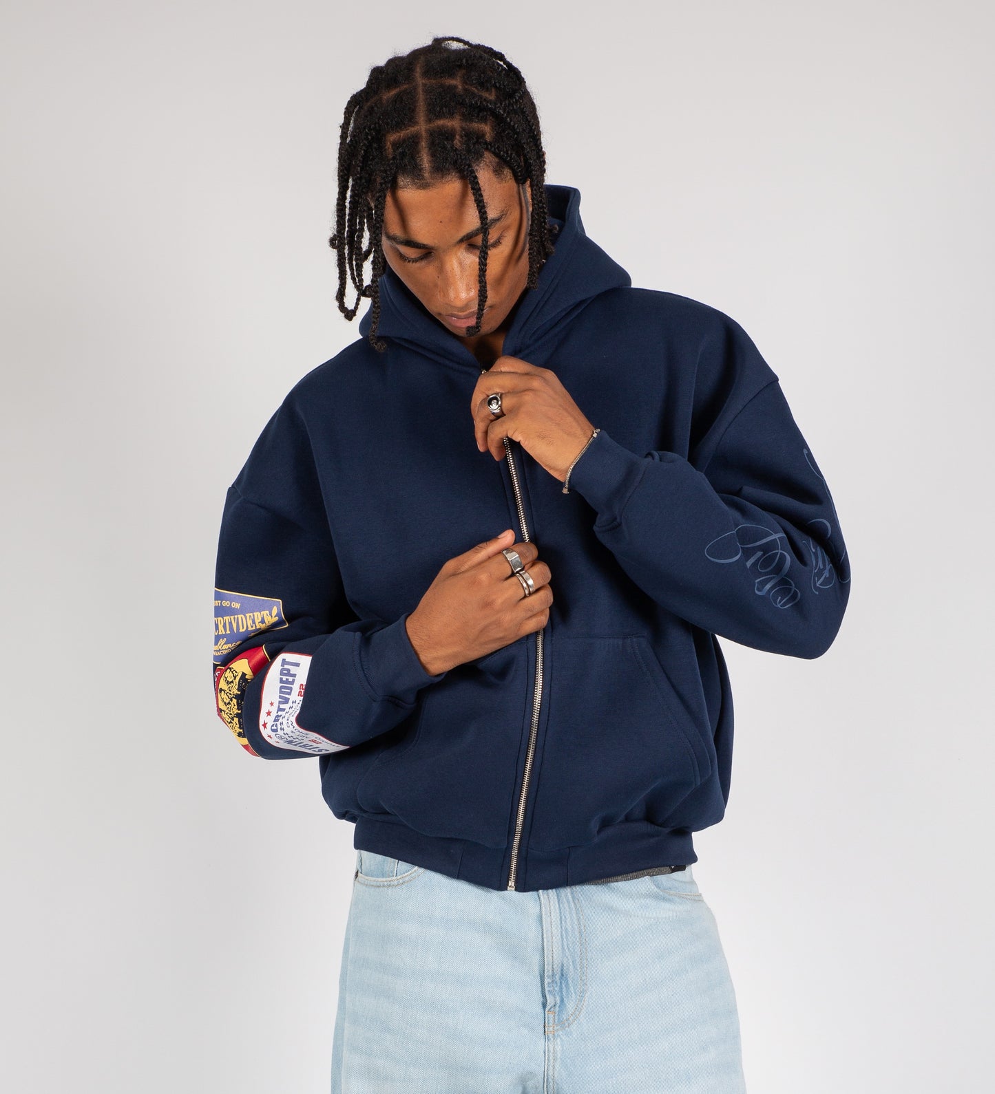 STRTN® CTRV DEPT. HOODIE – Navy