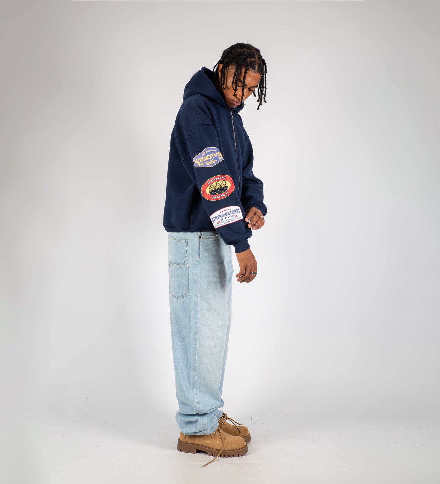 STRTN® CTRV DEPT. HOODIE – Navy