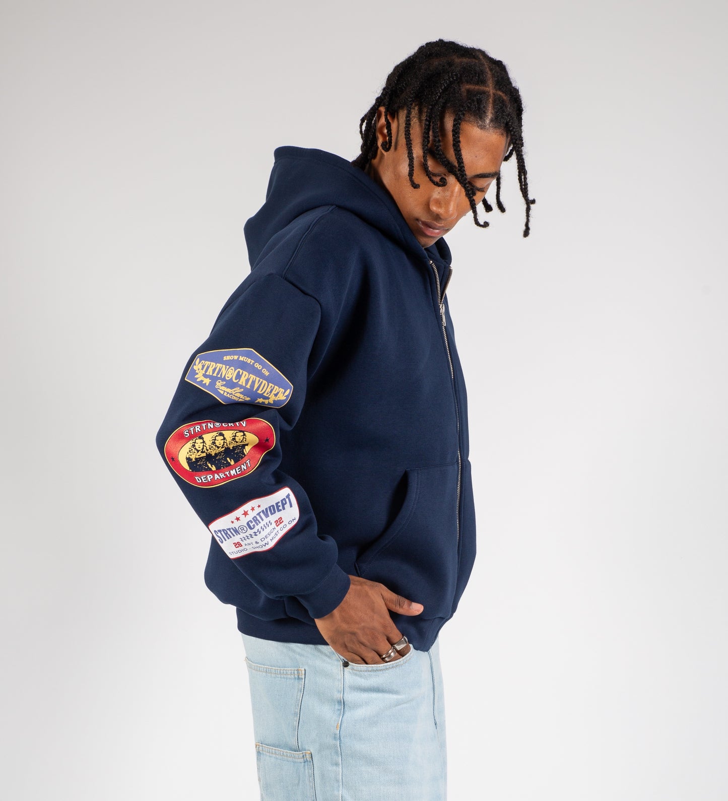 STRTN® CTRV DEPT. HOODIE – Navy