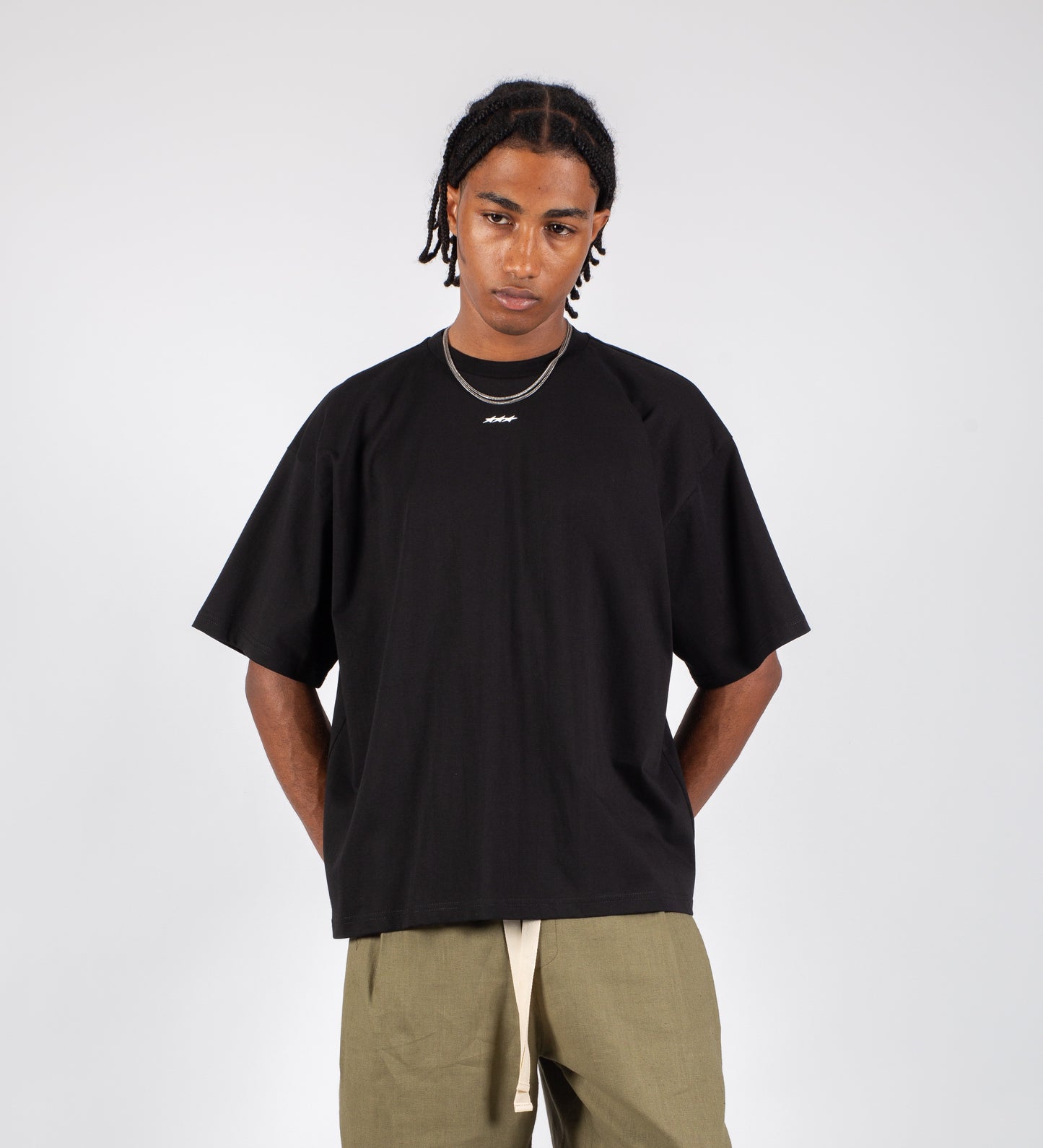 CRTV DEPT. ARMY T-SHIRT – Black