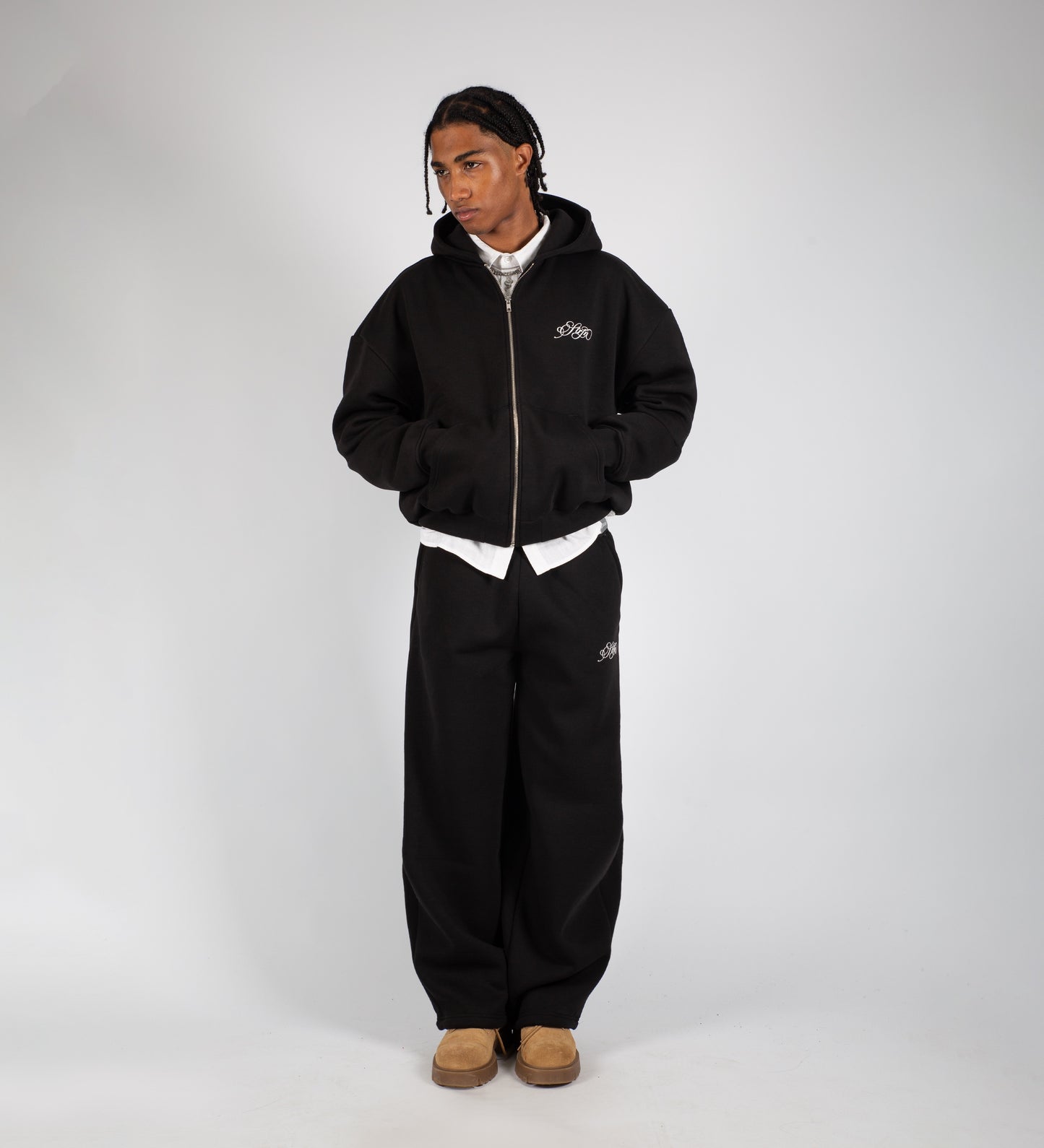 STRTN BAGGY SWEATPANTS – Black