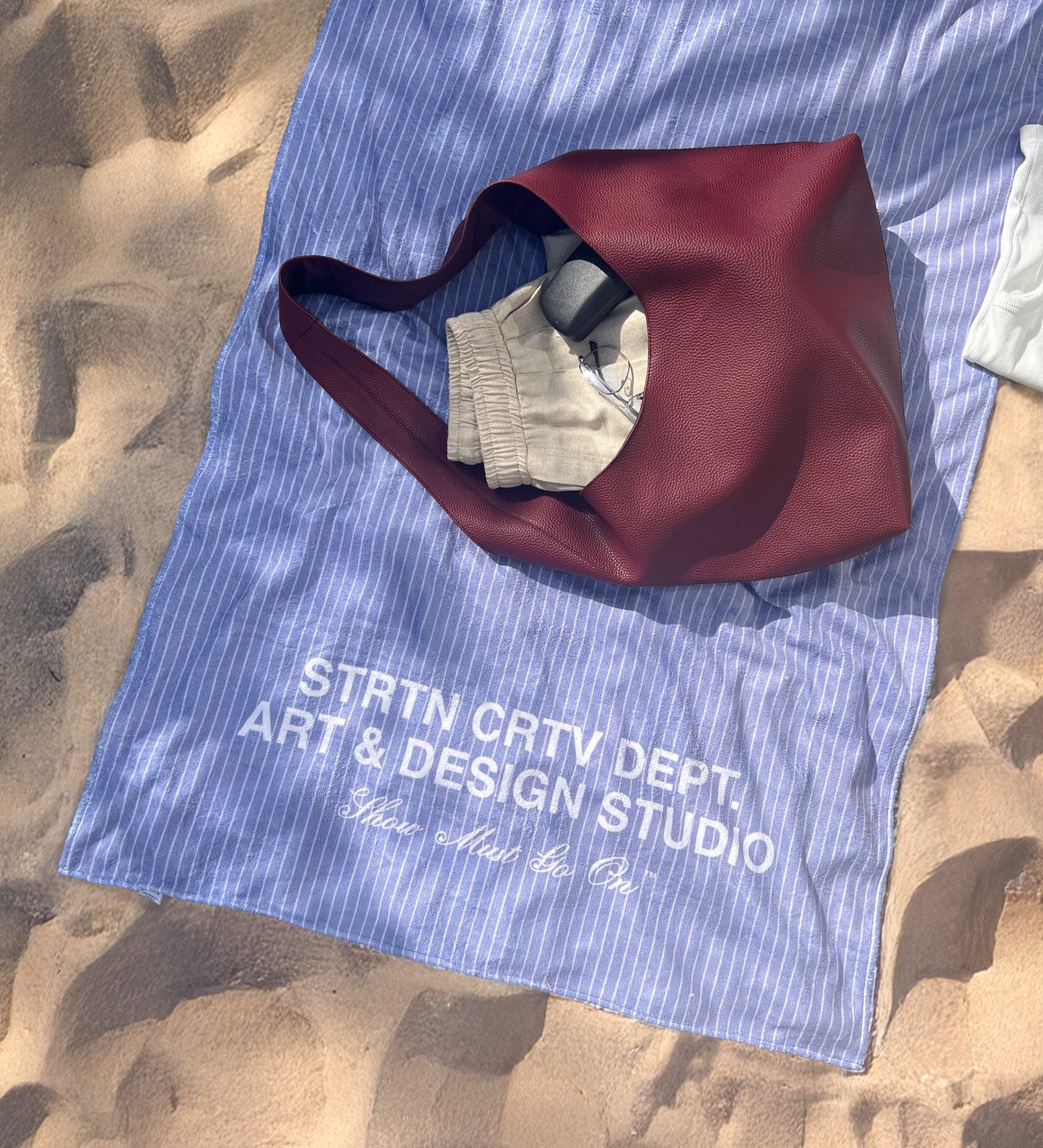 CRTV DEPT. BEACH TOWEL – Azure Daze