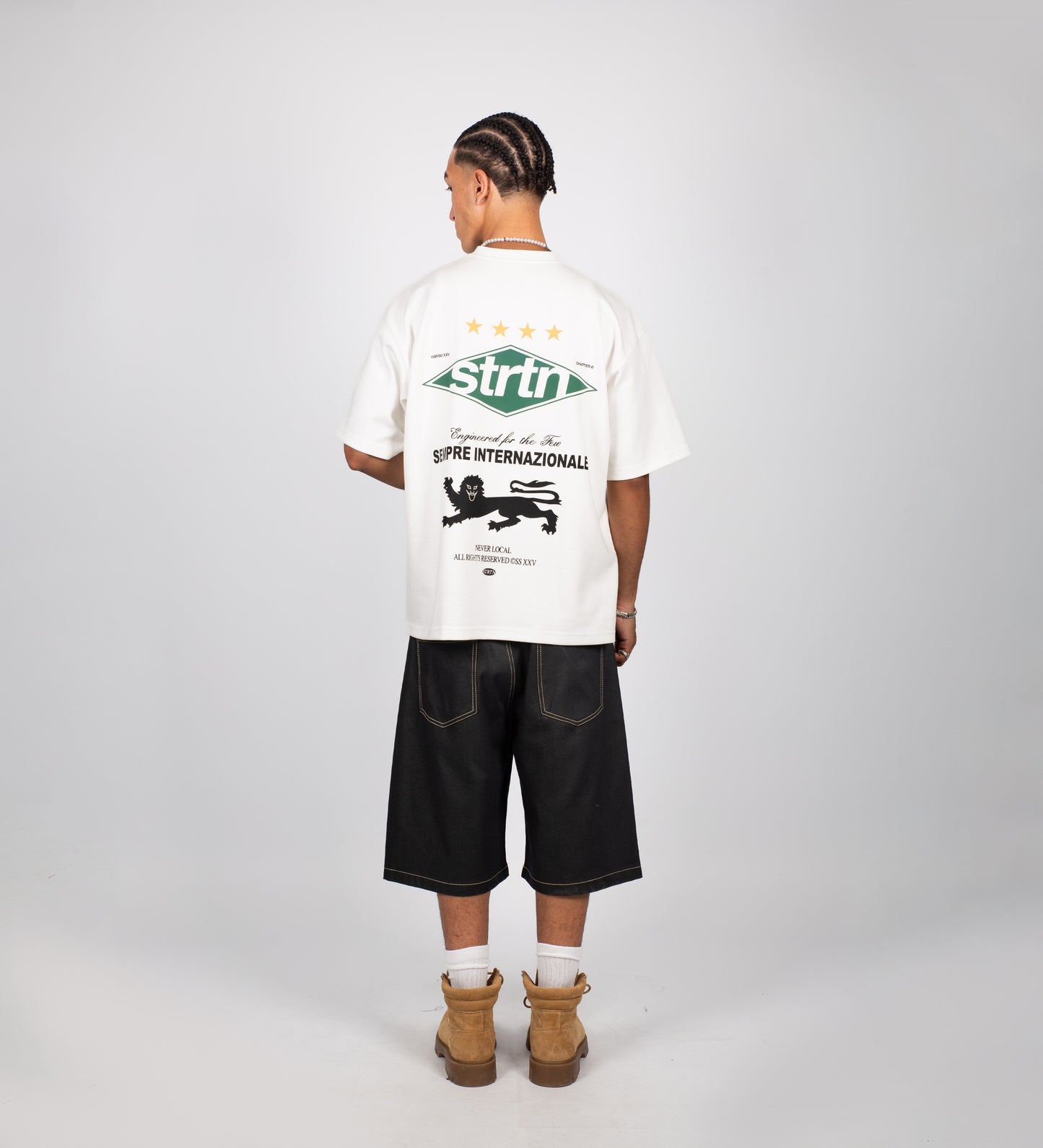 NEVER LOCAL HEAVYWEIGHT T-SHIRT – Off White
