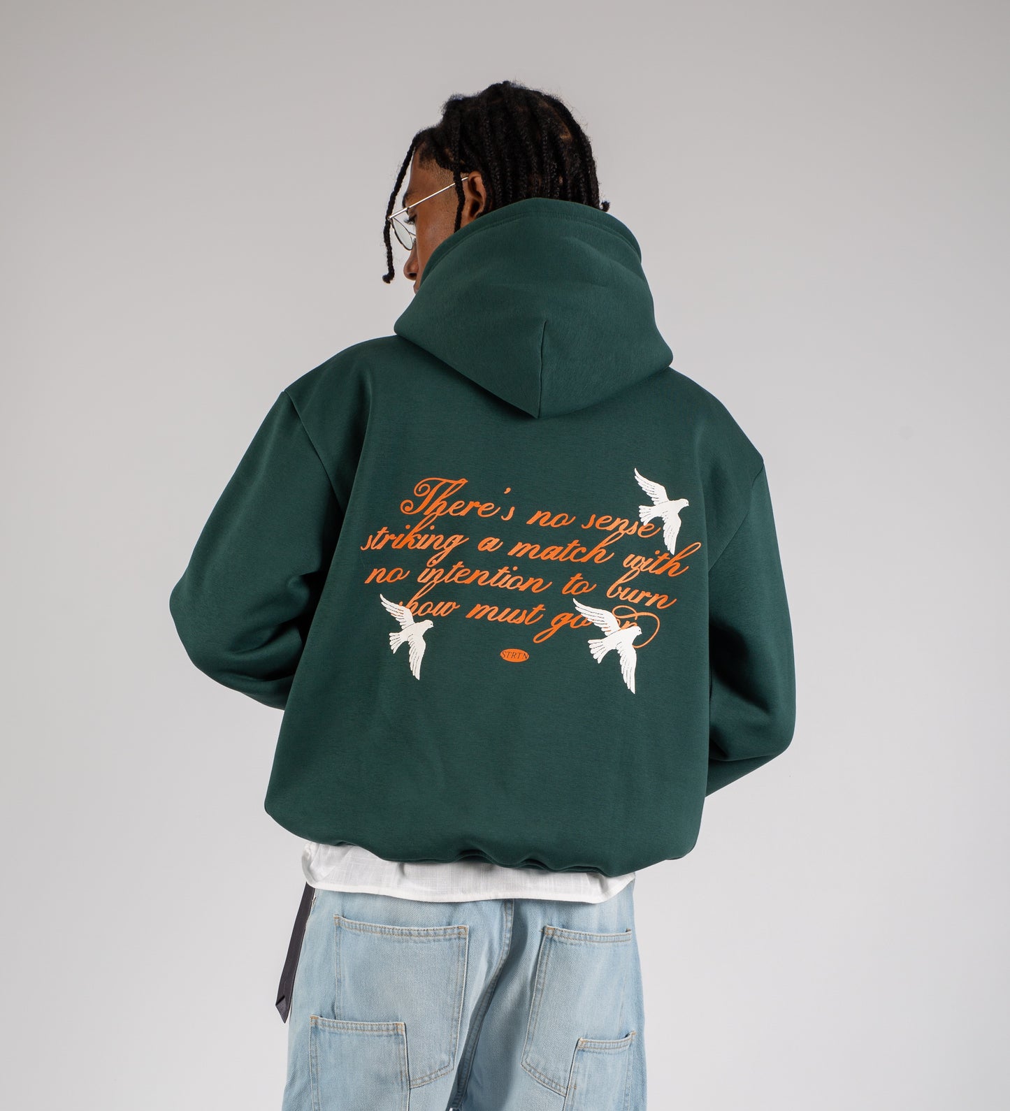 IGNITE HOODIE V.II – Petrol Green
