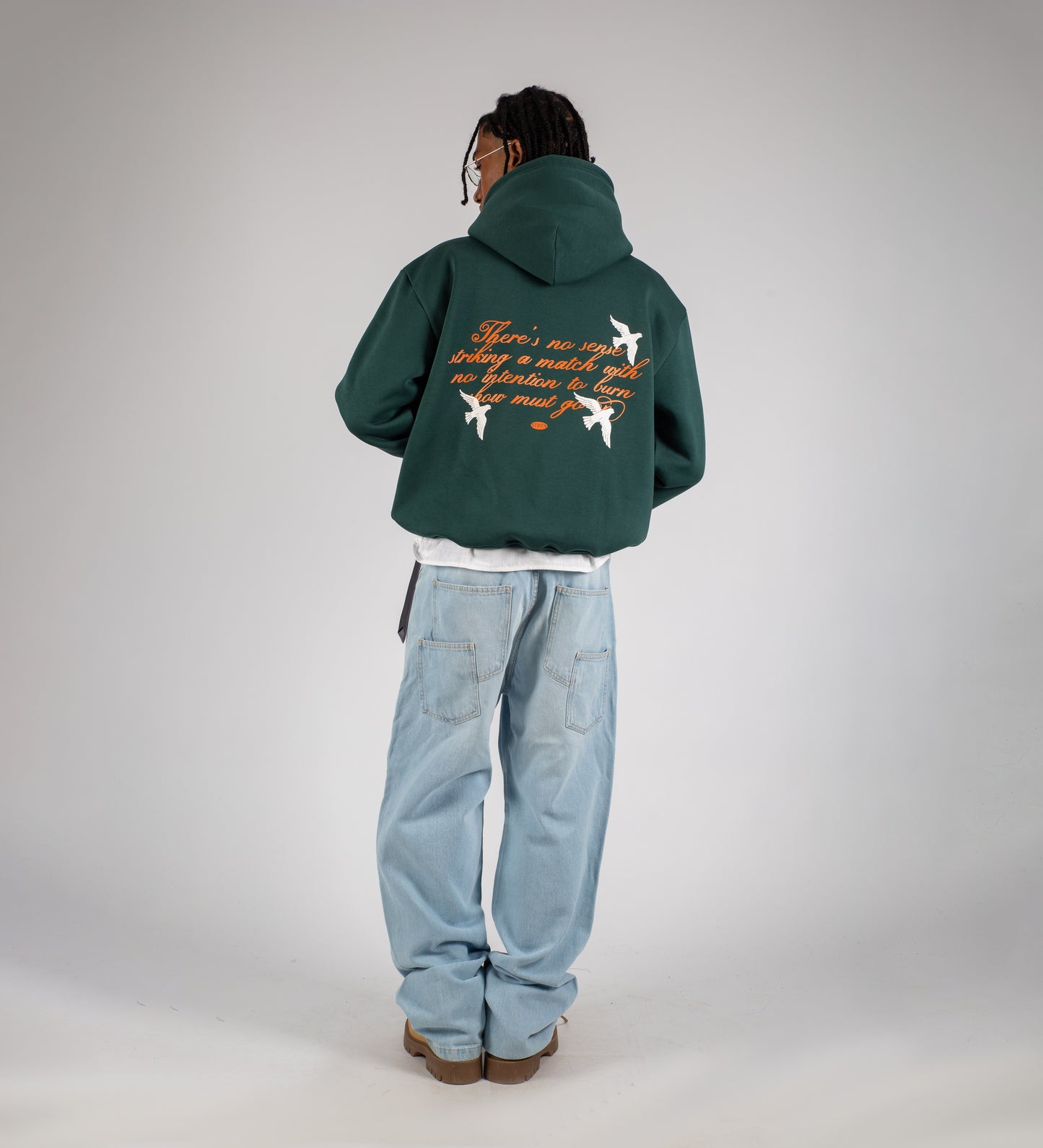 IGNITE HOODIE V.II – Petrol Green