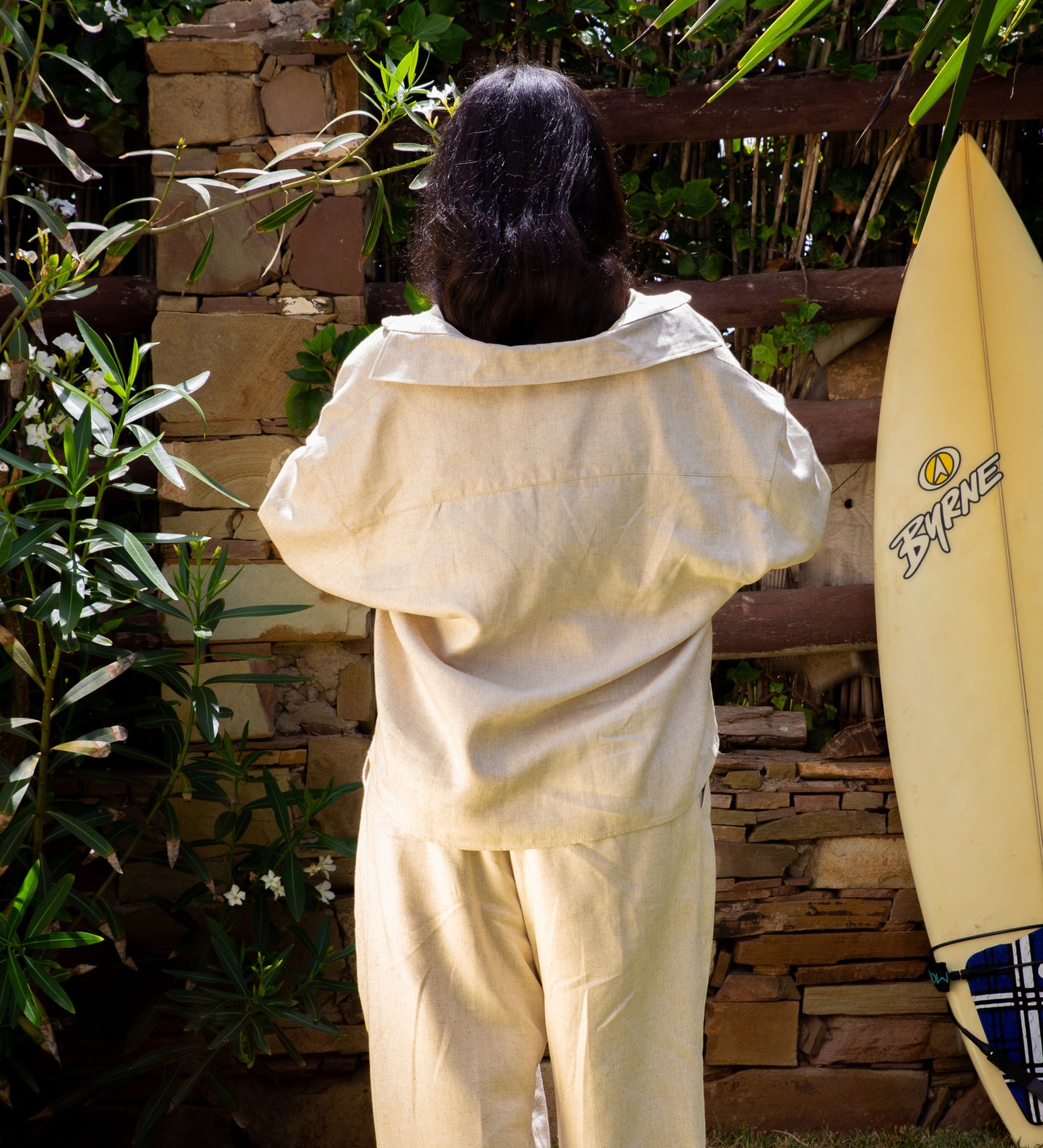 COUP DE SOLEIL LINEN SHIRT – Cream
