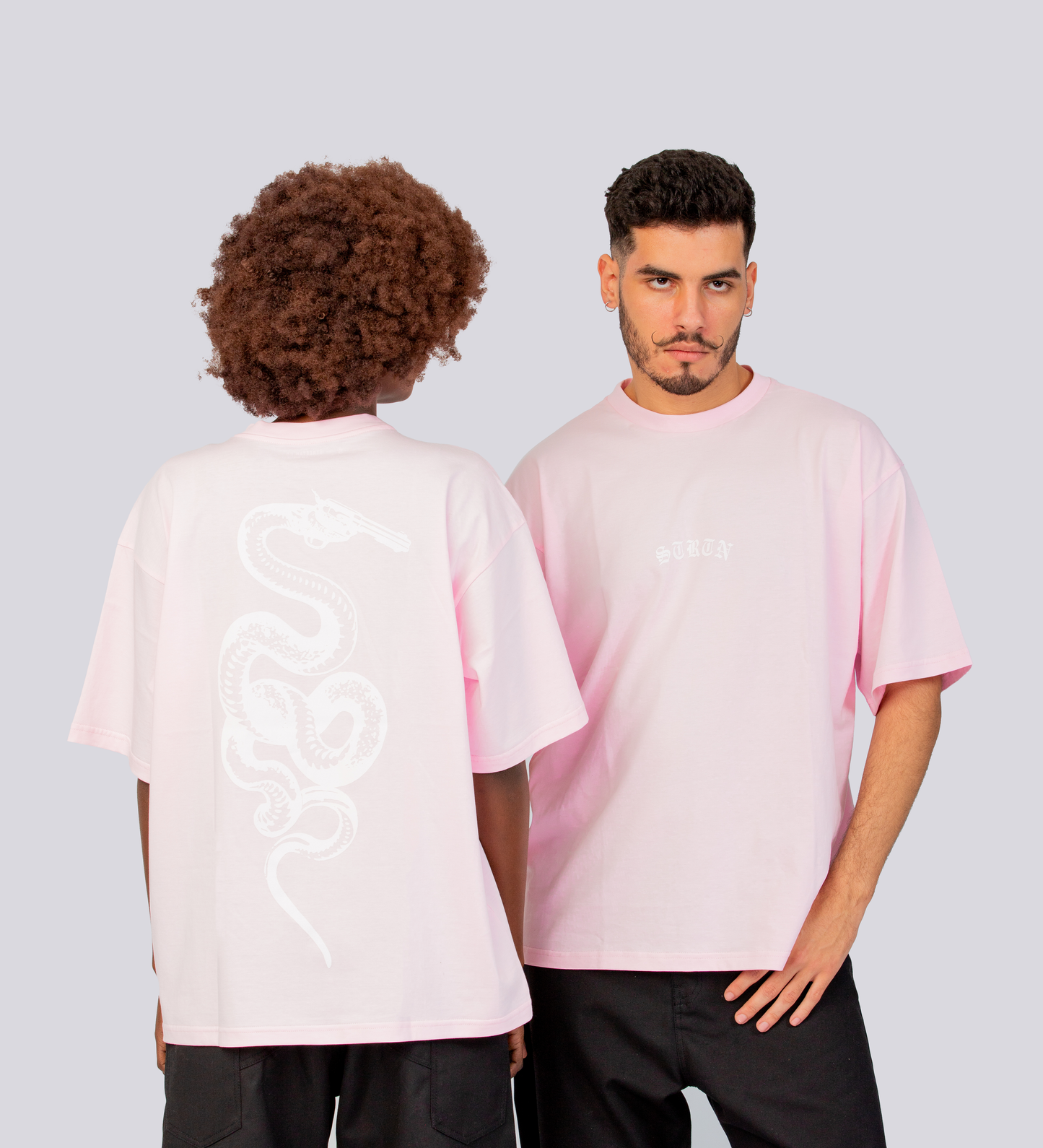 T-SHIRT IMPITOYABLE – Rose bébé