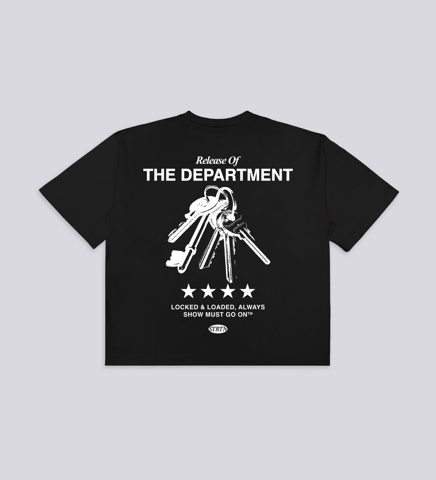 LOCKED & LOADED BOXY HEAVYWEIGHT T-SHIRT – Black