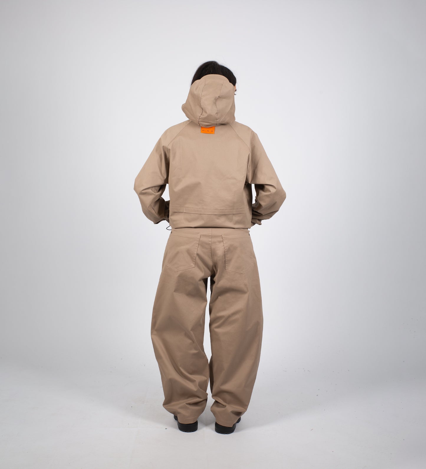 ENSEMBLE SIGNATURE PANTALON BAGGY – Tabac