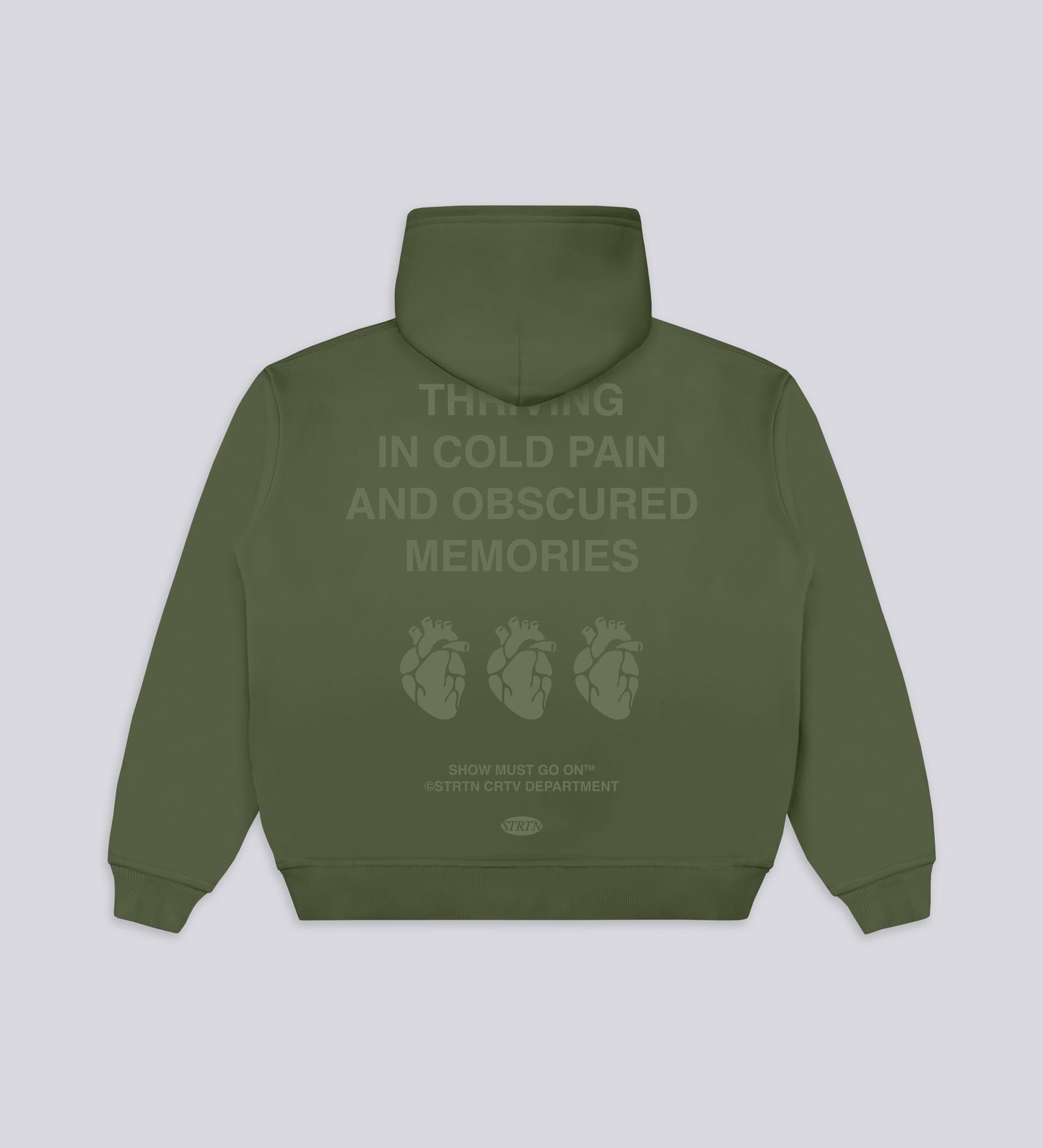 COLD HEARTS HOODIE – Khaki
