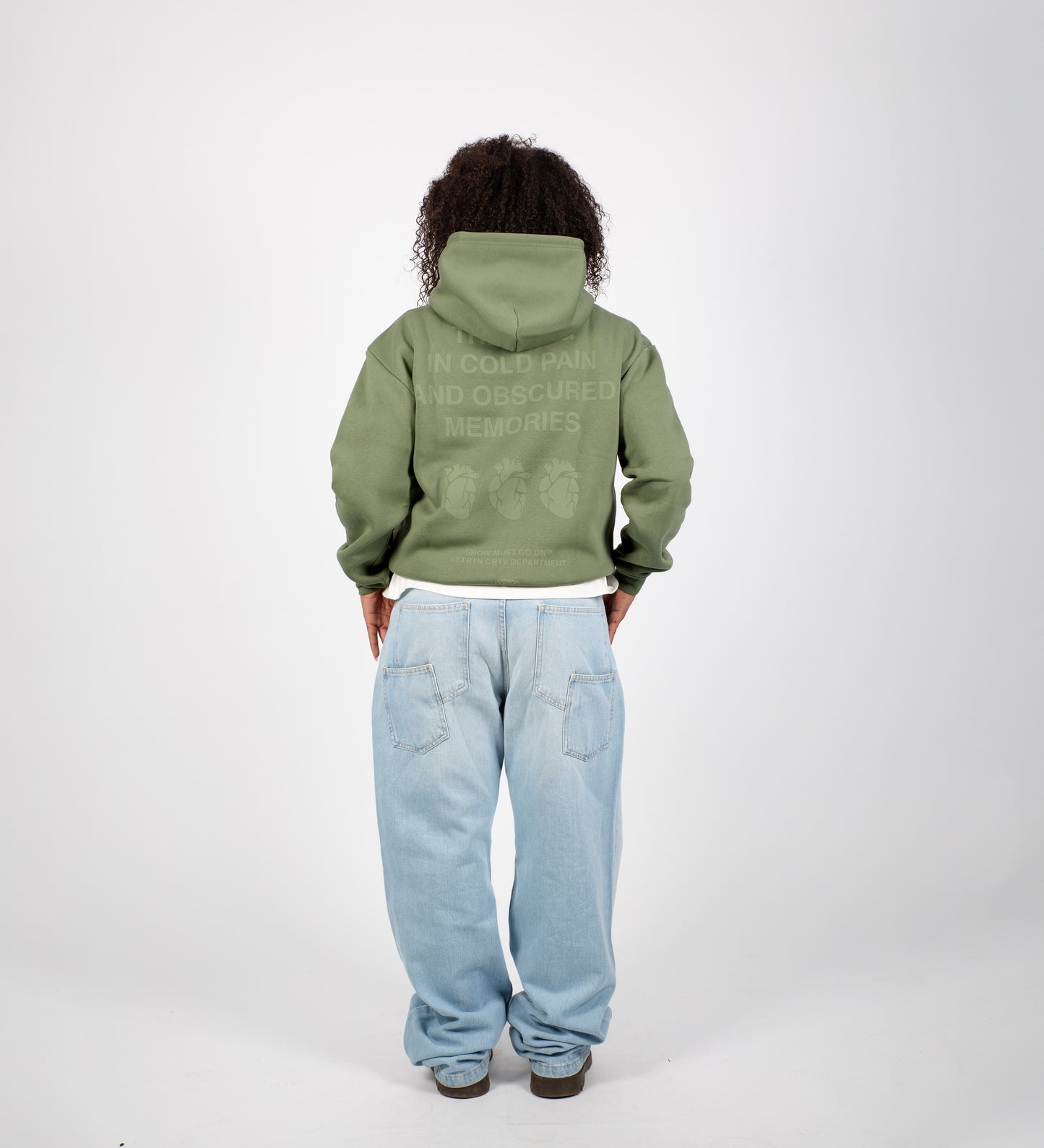 COLD HEARTS HOODIE – Khaki