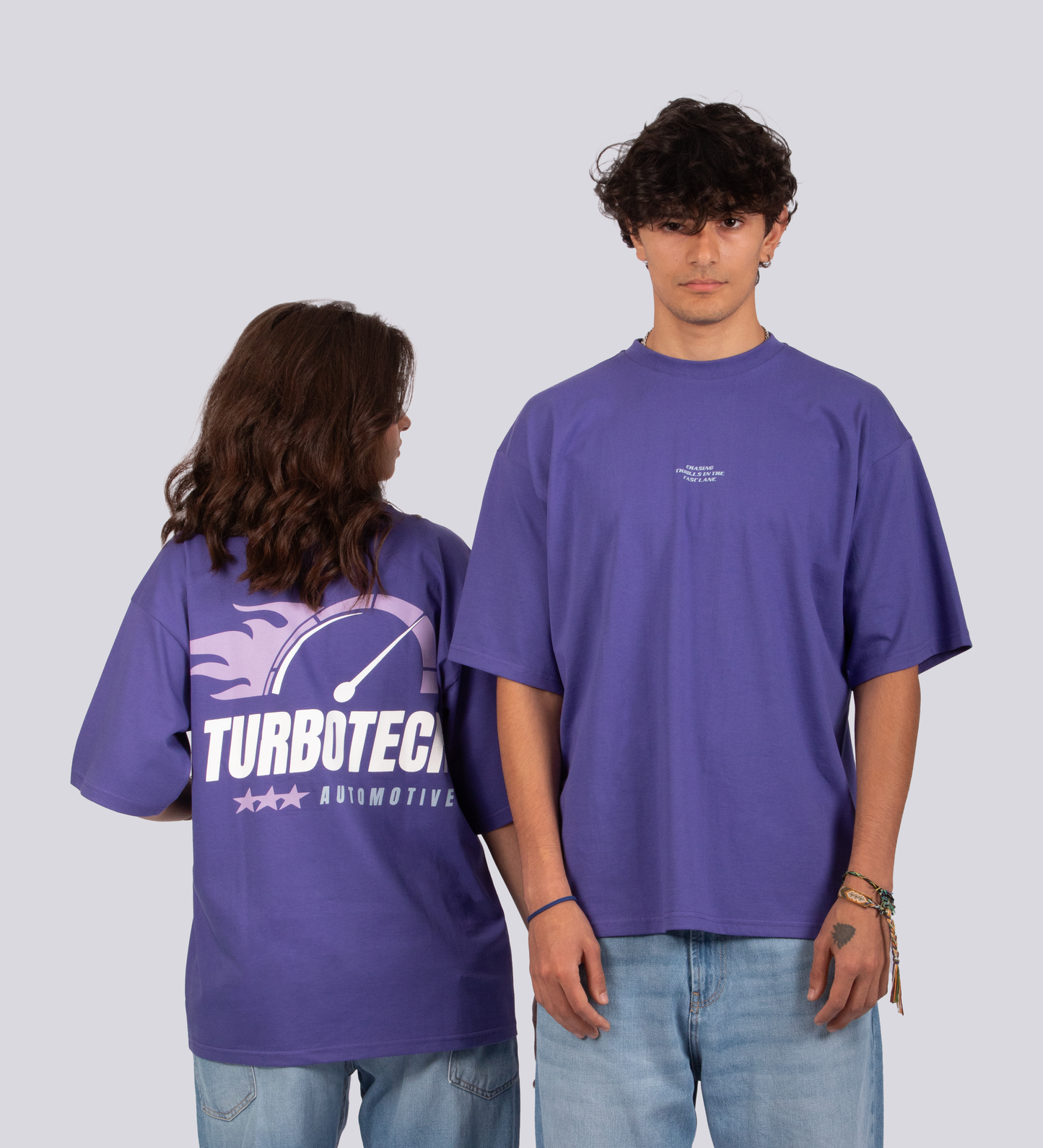T-SHIRT TURBOTECH – Violet