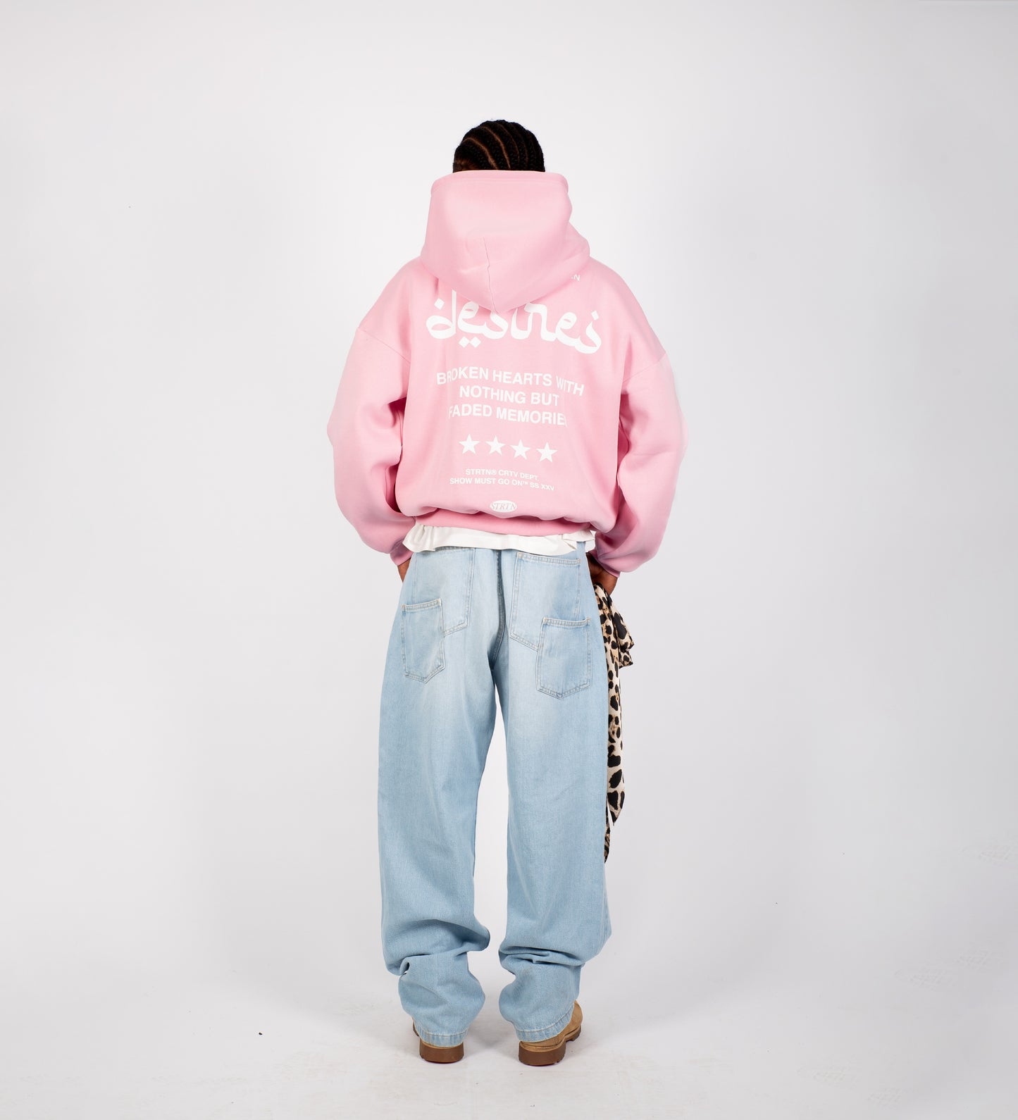 FORGOTTEN DESIRES HOODIE – Baby Pink