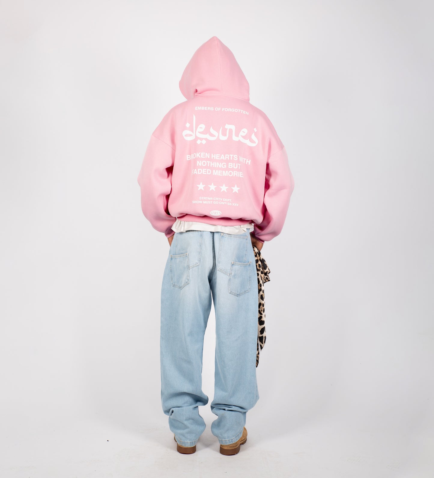 FORGOTTEN DESIRES HOODIE – Baby Pink