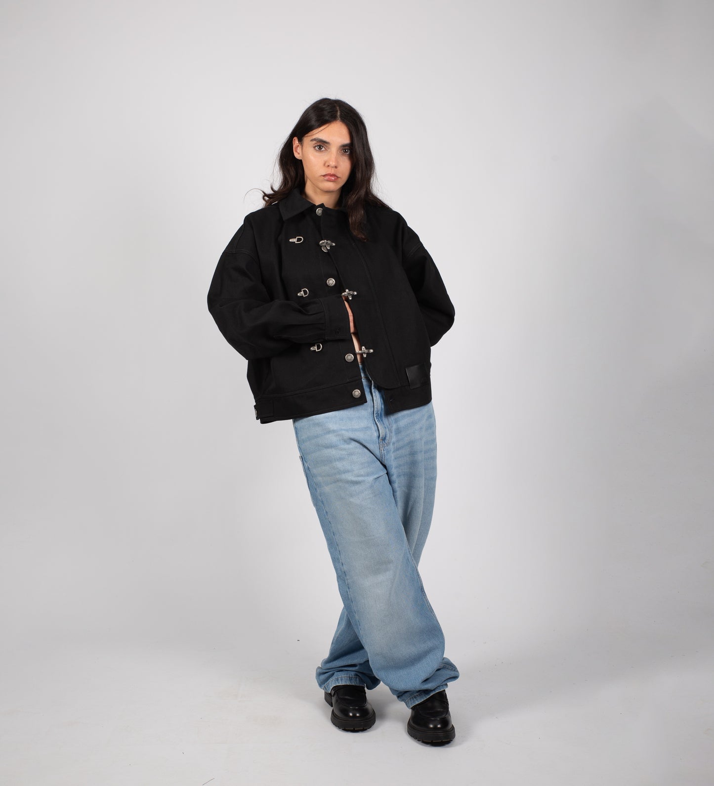CRTV DEPT. FIREMAN CLASP JACKET – Black