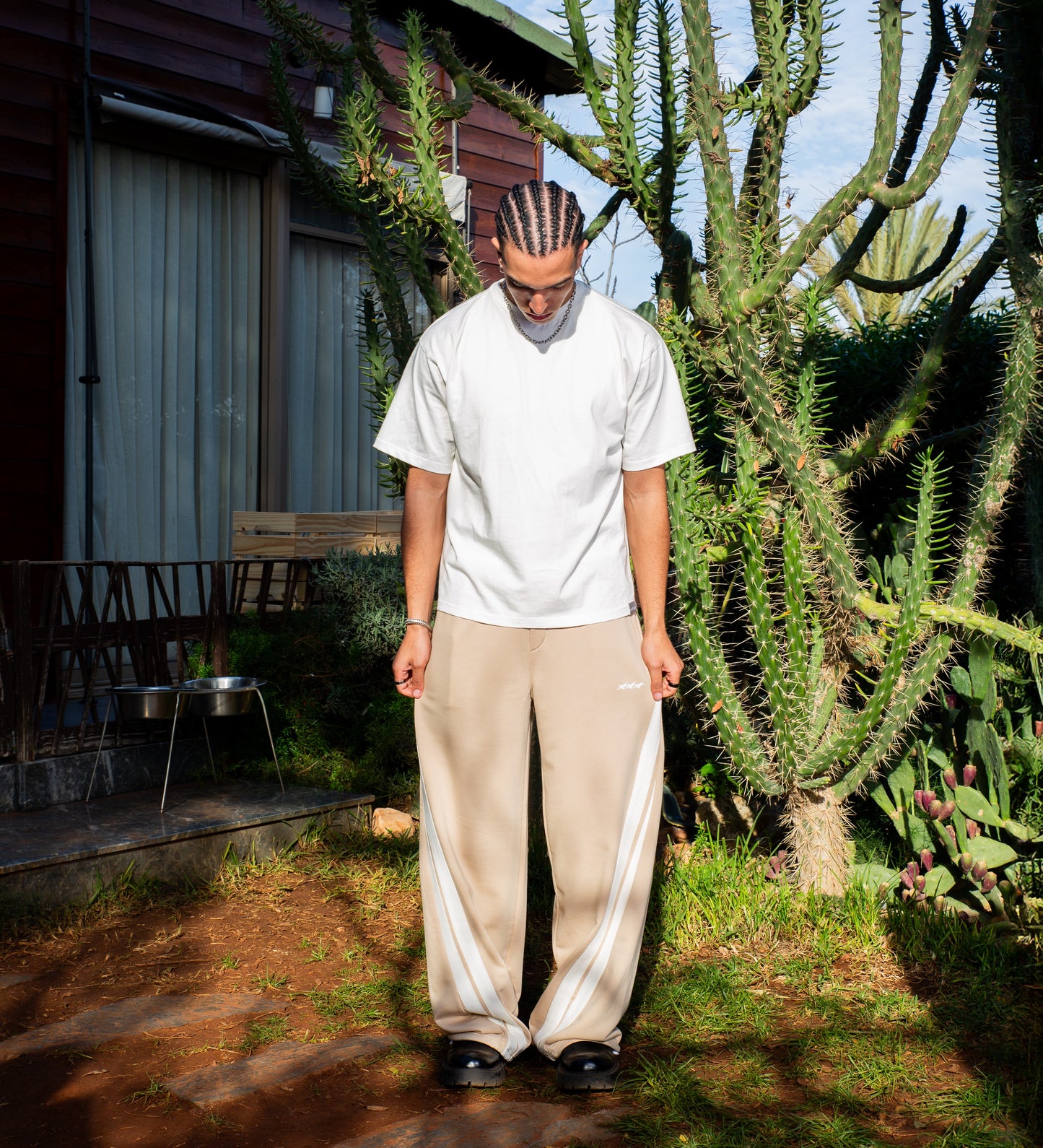 T-SHIRT CULT SUPPLY – Blanc cassé