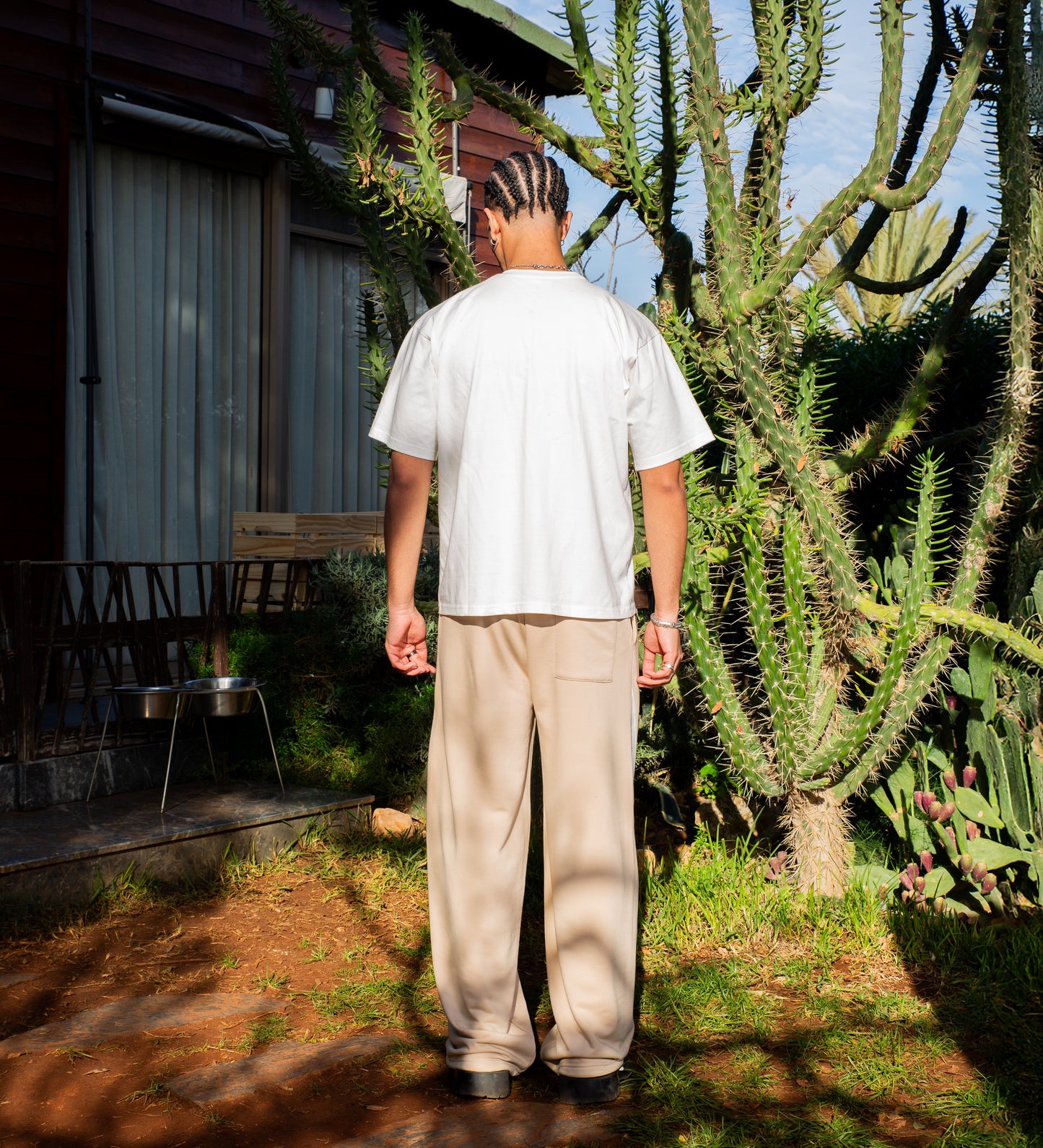 T-SHIRT CULT SUPPLY – Blanc cassé