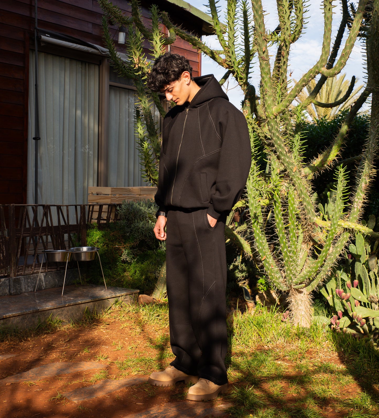 PANTALON DE SURVÊTEMENT OUTLAW SET - Noir