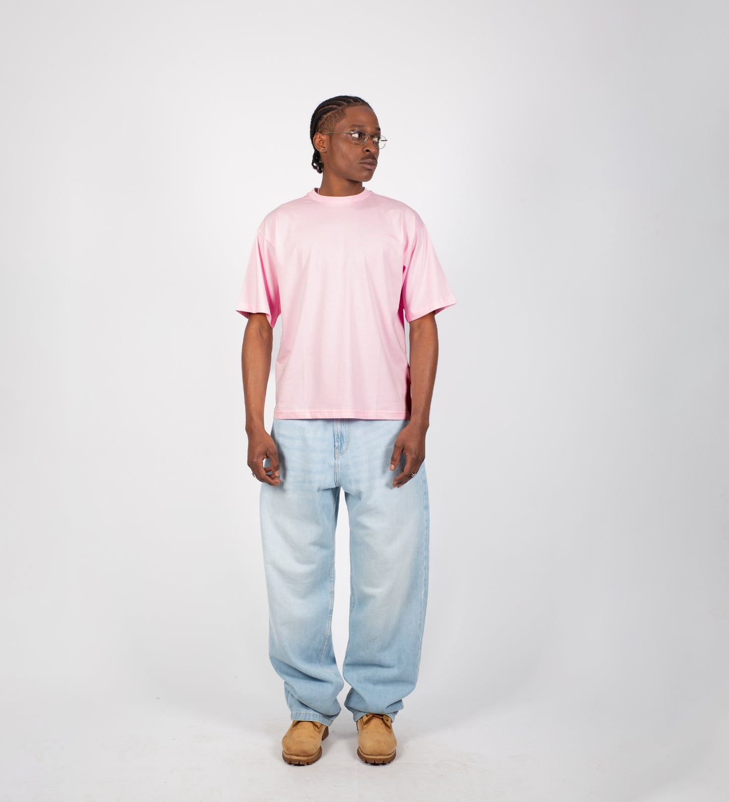 T-SHIRT STRTN CRTV DEPT. – Rose pâle