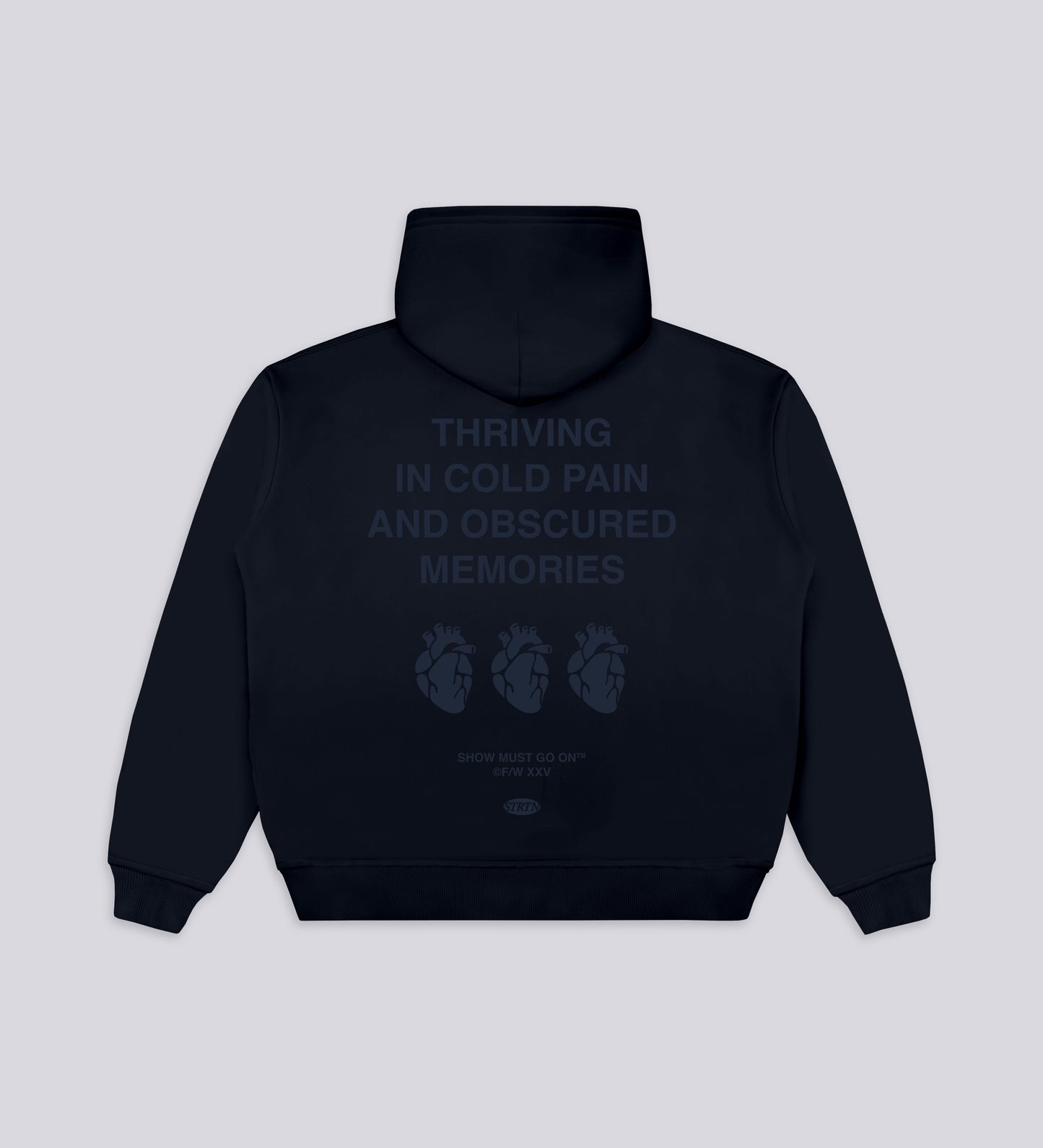 COLD HEARTS HOODIE – Dark Navy