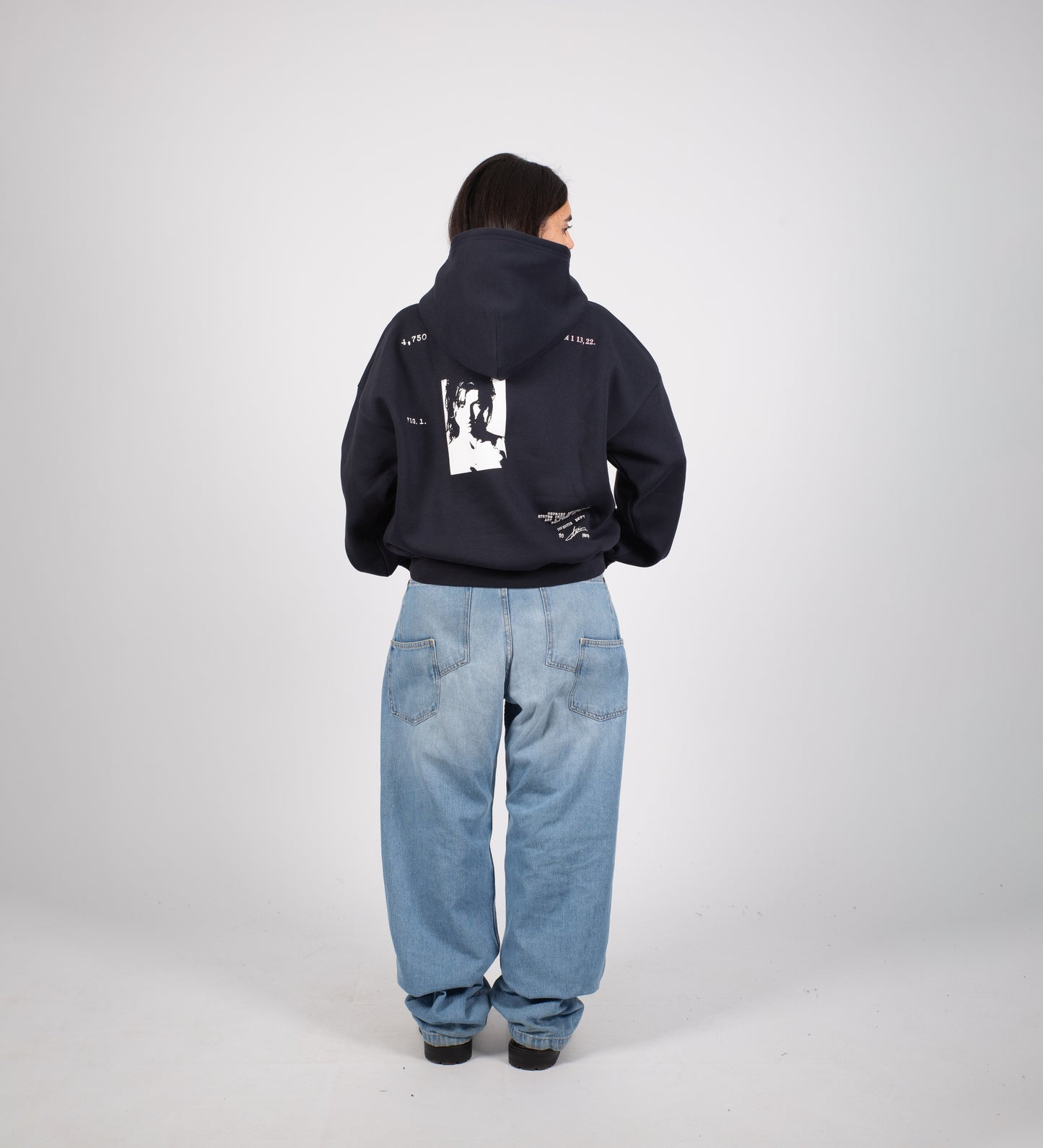 Sweat à capuche SMGO™ LEGACY – Bleu marine