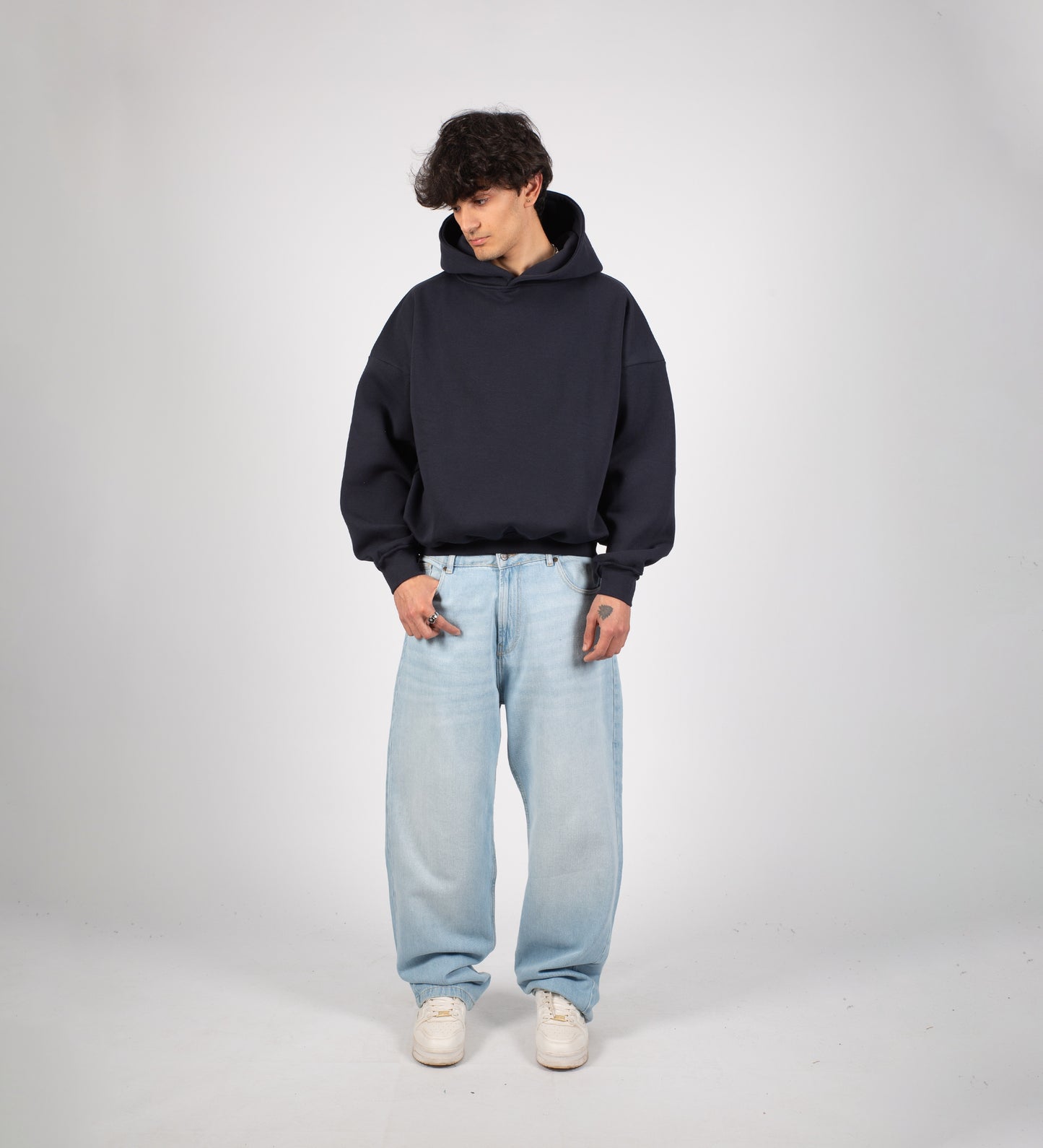 Sweat à capuche SMGO™ LEGACY – Bleu marine