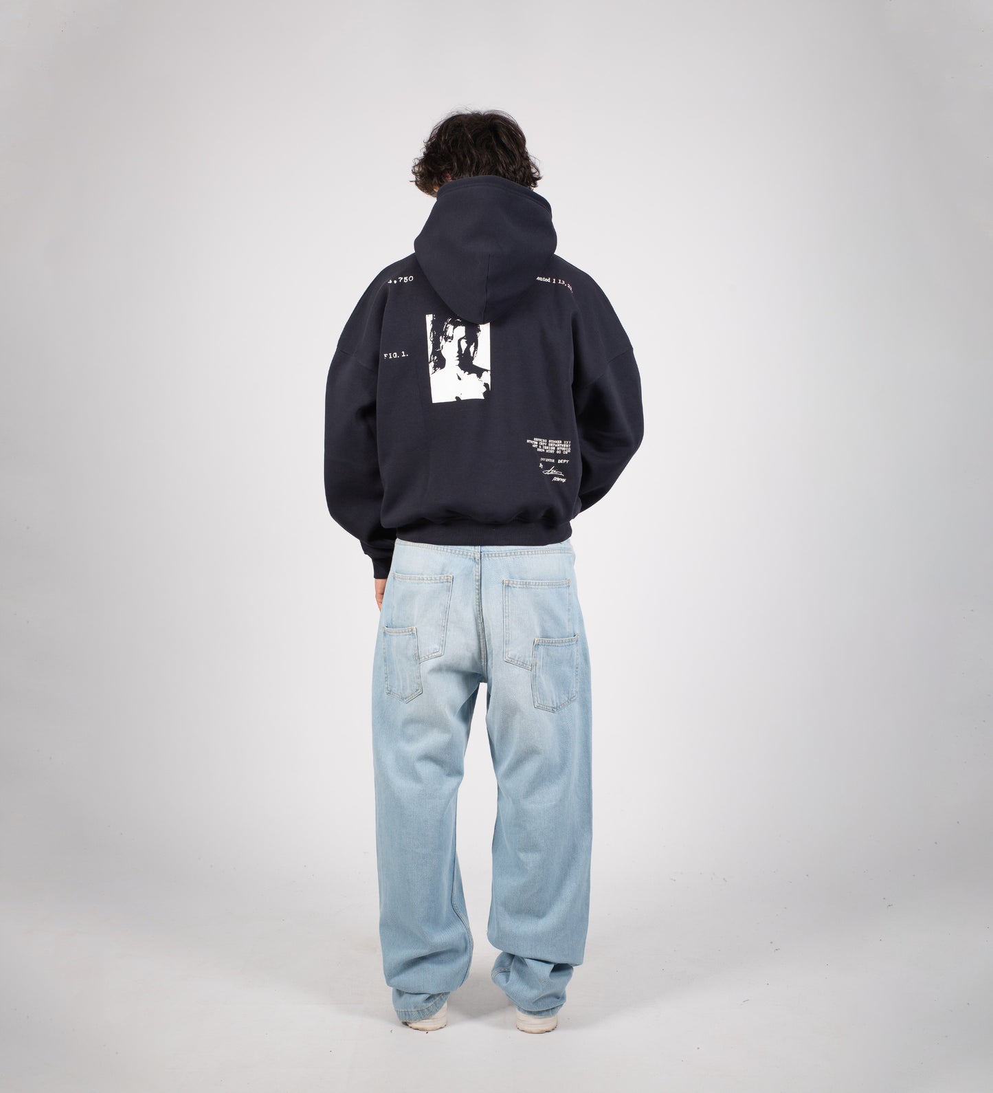 Sweat à capuche SMGO™ LEGACY – Bleu marine