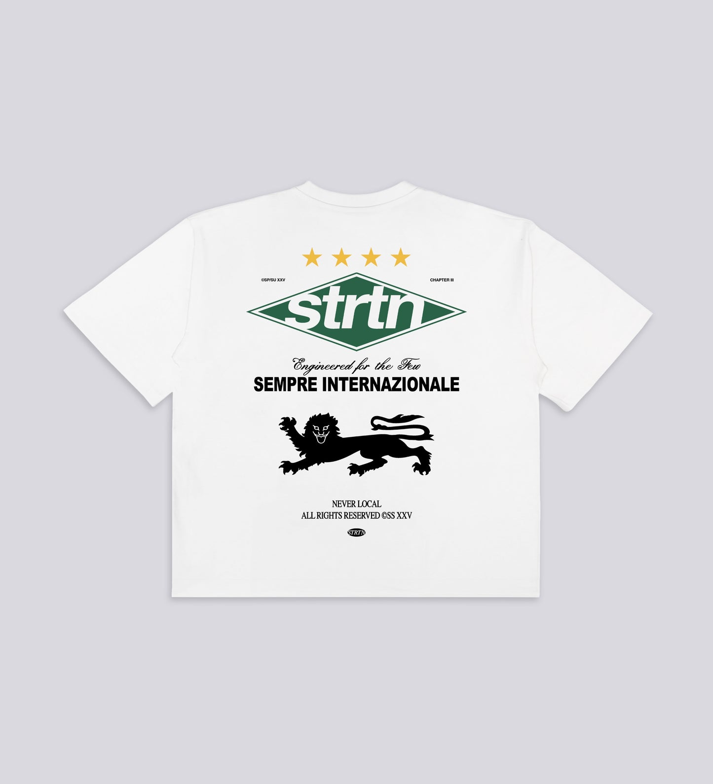NEVER LOCAL HEAVYWEIGHT T-SHIRT – Off White
