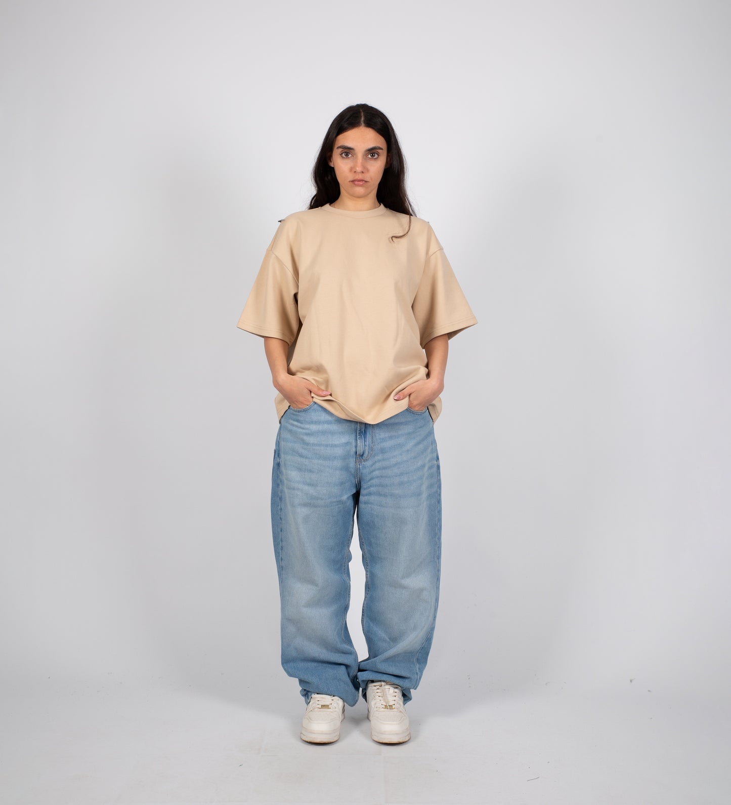 ODIA IL GIOCO V2 BOXY HEAVYWEIGHT T-SHIRT – Cream