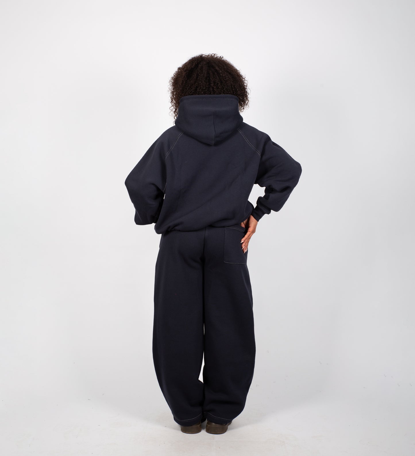 OUTLAW SET ZIP-UP HOODIE - Dark Navy