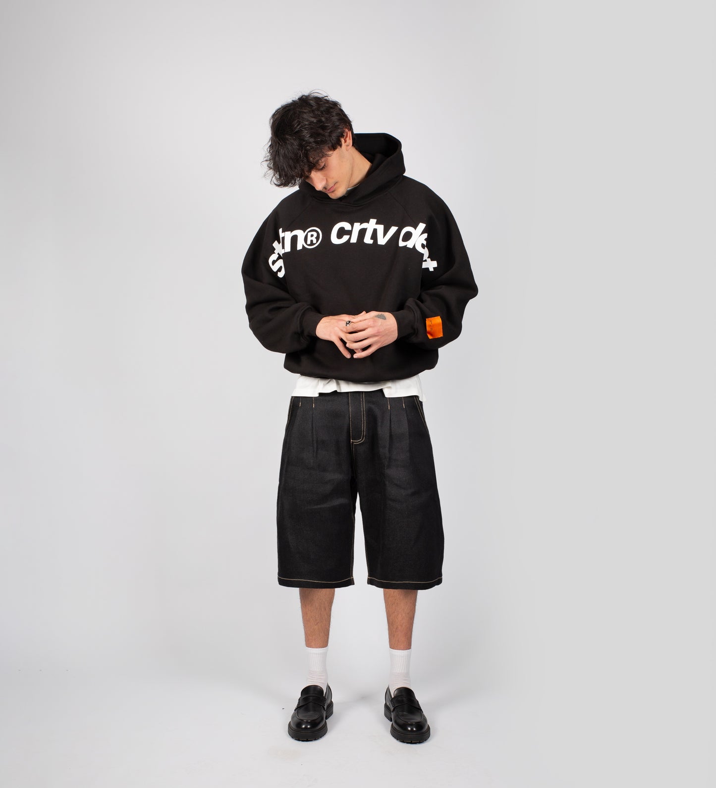 Sweat à capuche STRTN CRTV DEPT. — Noir