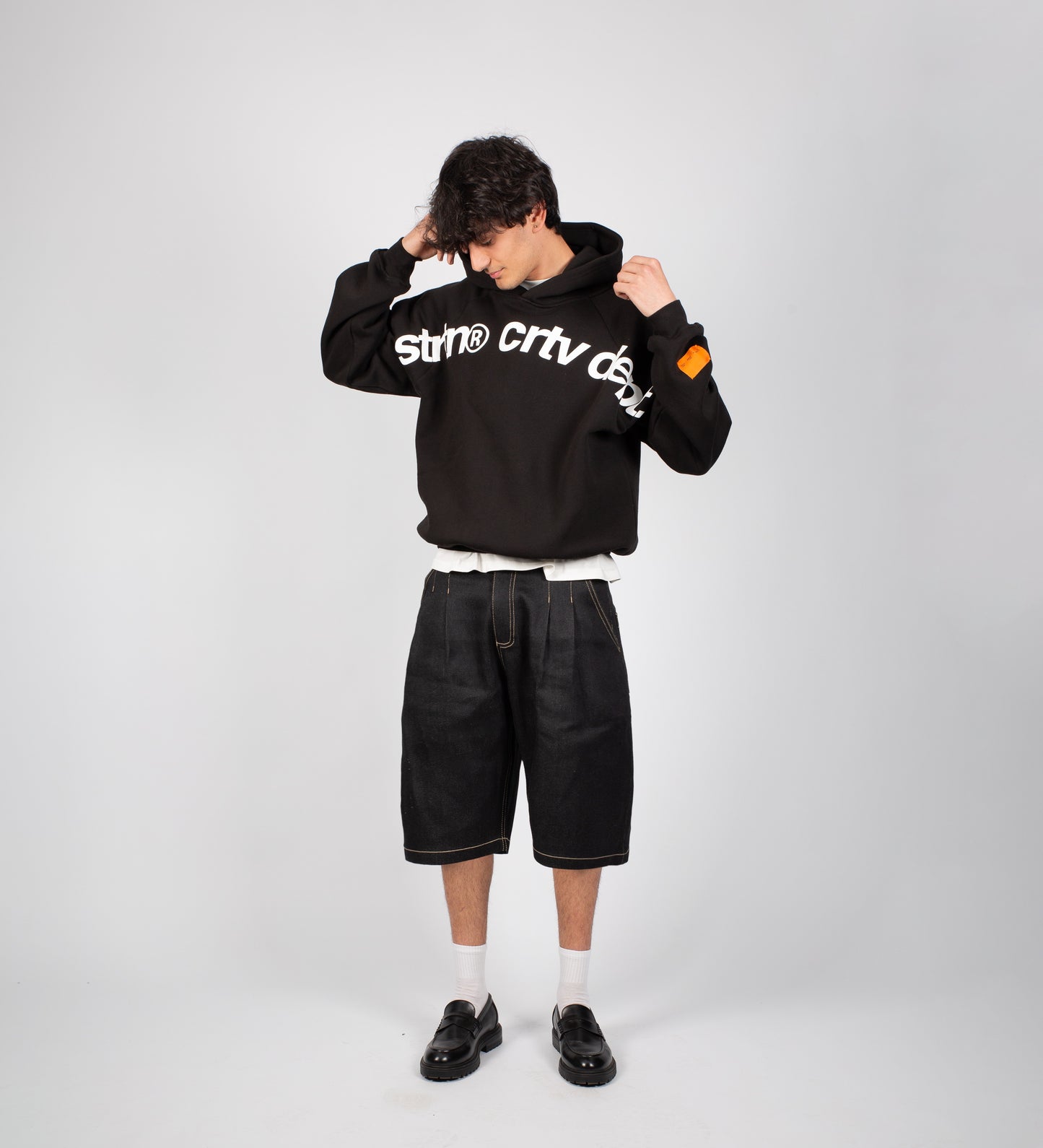 Sweat à capuche STRTN CRTV DEPT. — Noir
