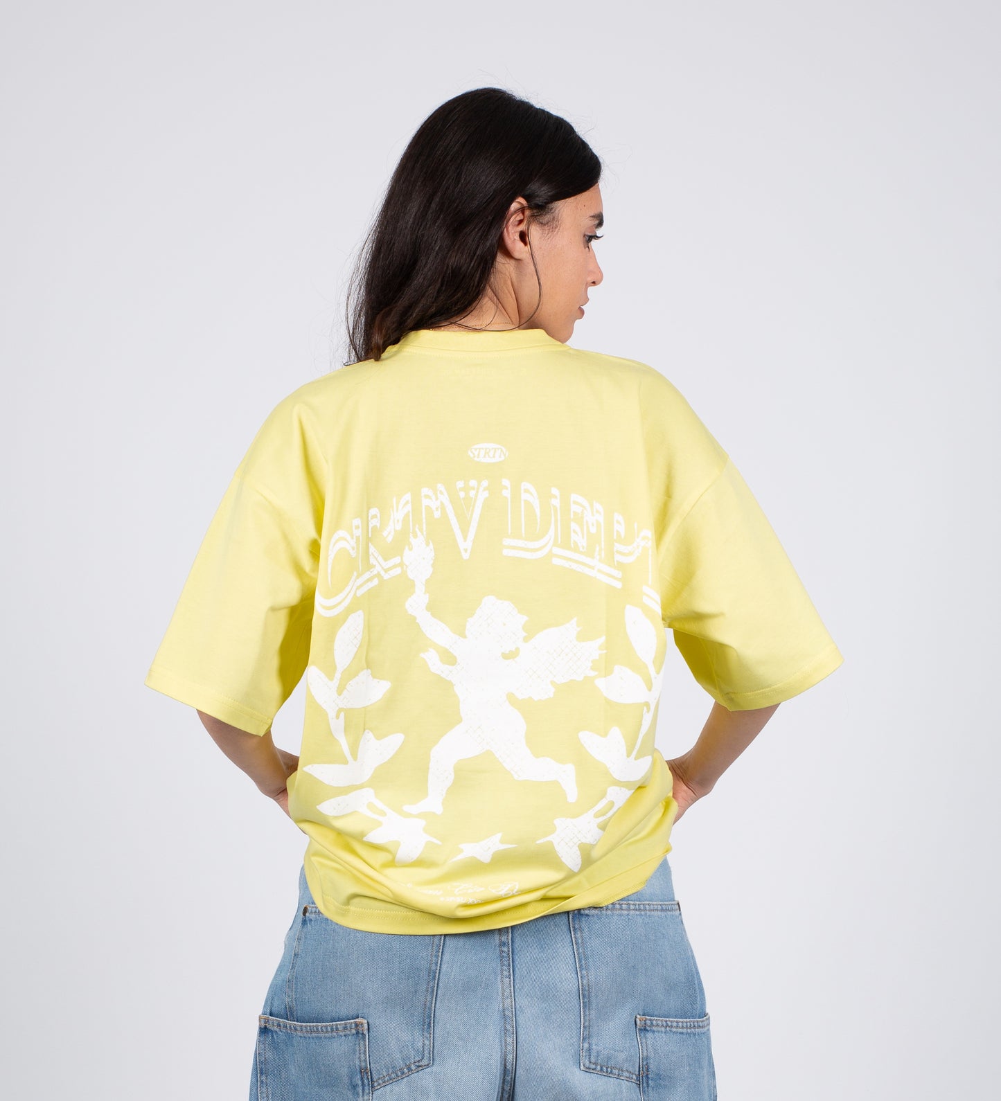 CRTV DEPT. ARCHANGEL T-SHIRT – Soft Lemon