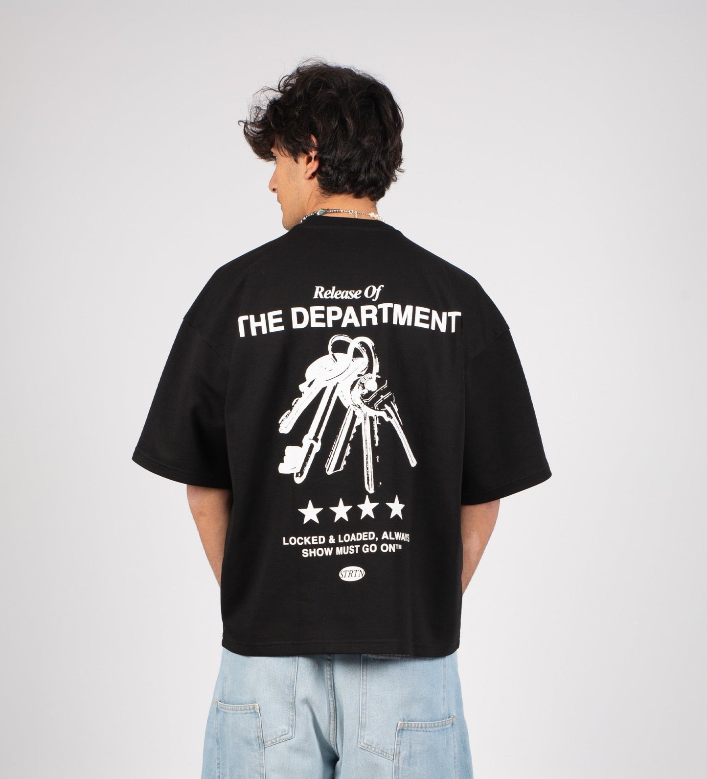 LOCKED & LOADED BOXY HEAVYWEIGHT T-SHIRT – Black