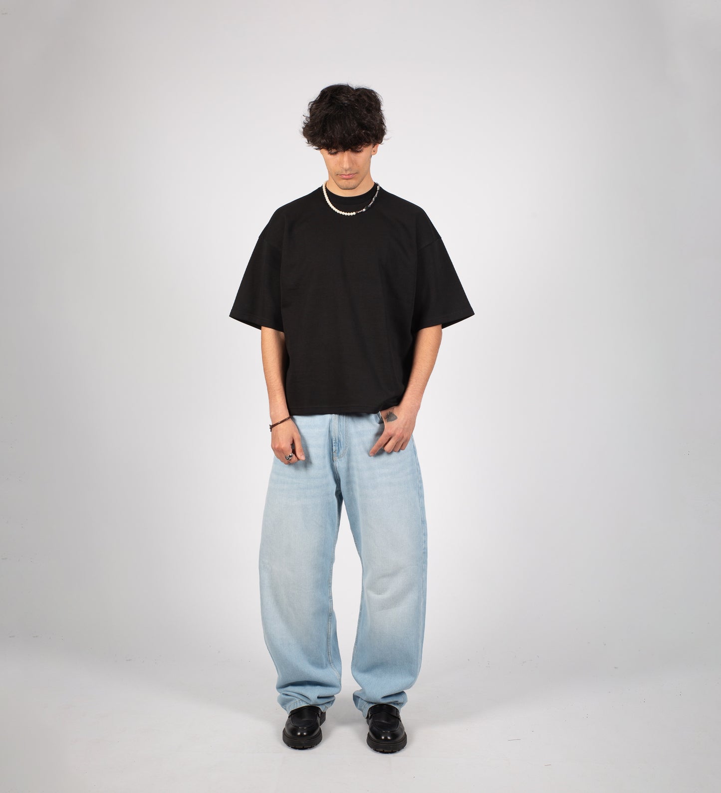 LOCKED & LOADED BOXY HEAVYWEIGHT T-SHIRT – Black