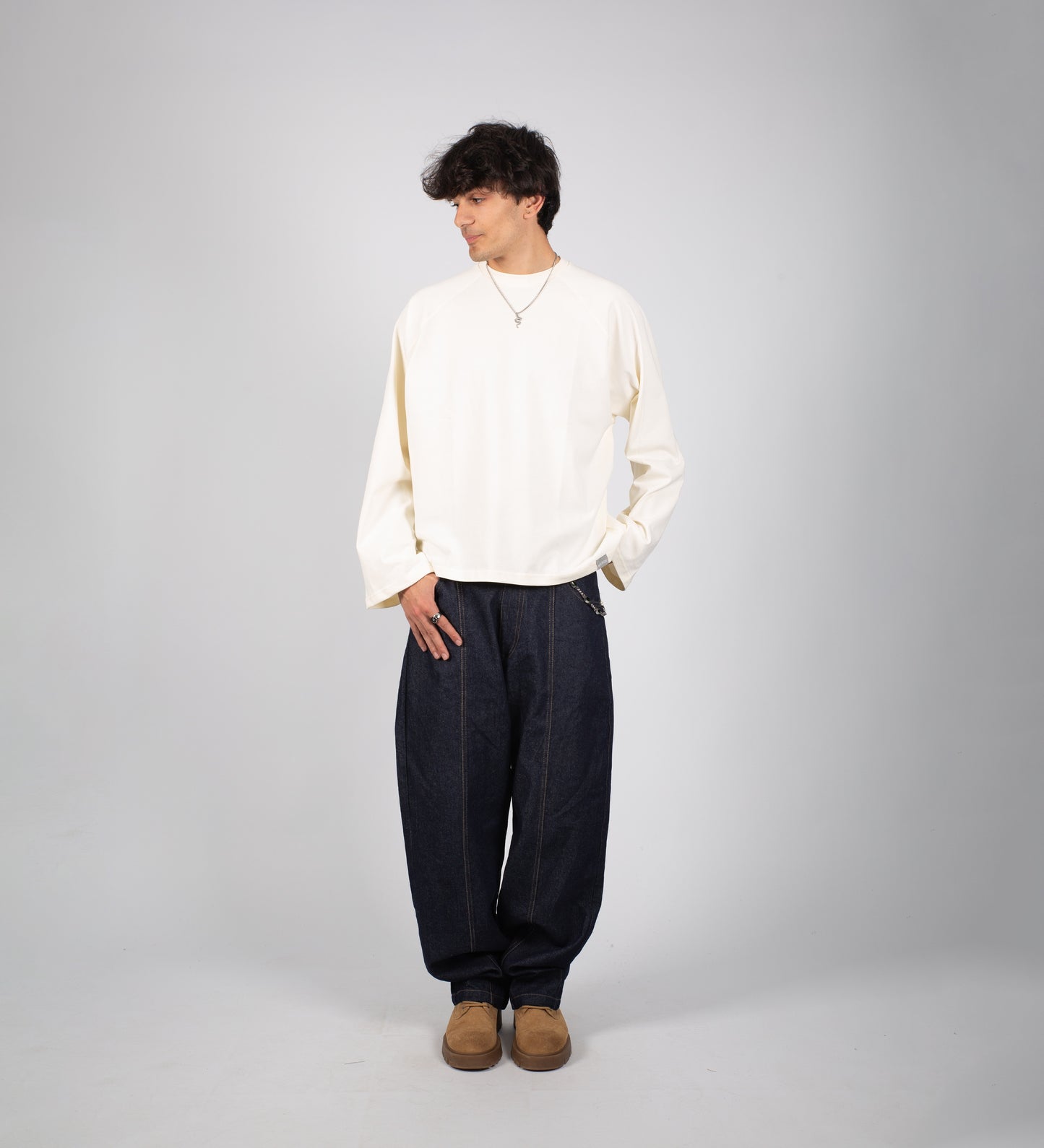 T-SHIRT À MANCHES LONGUES RAGLAN – Pearl