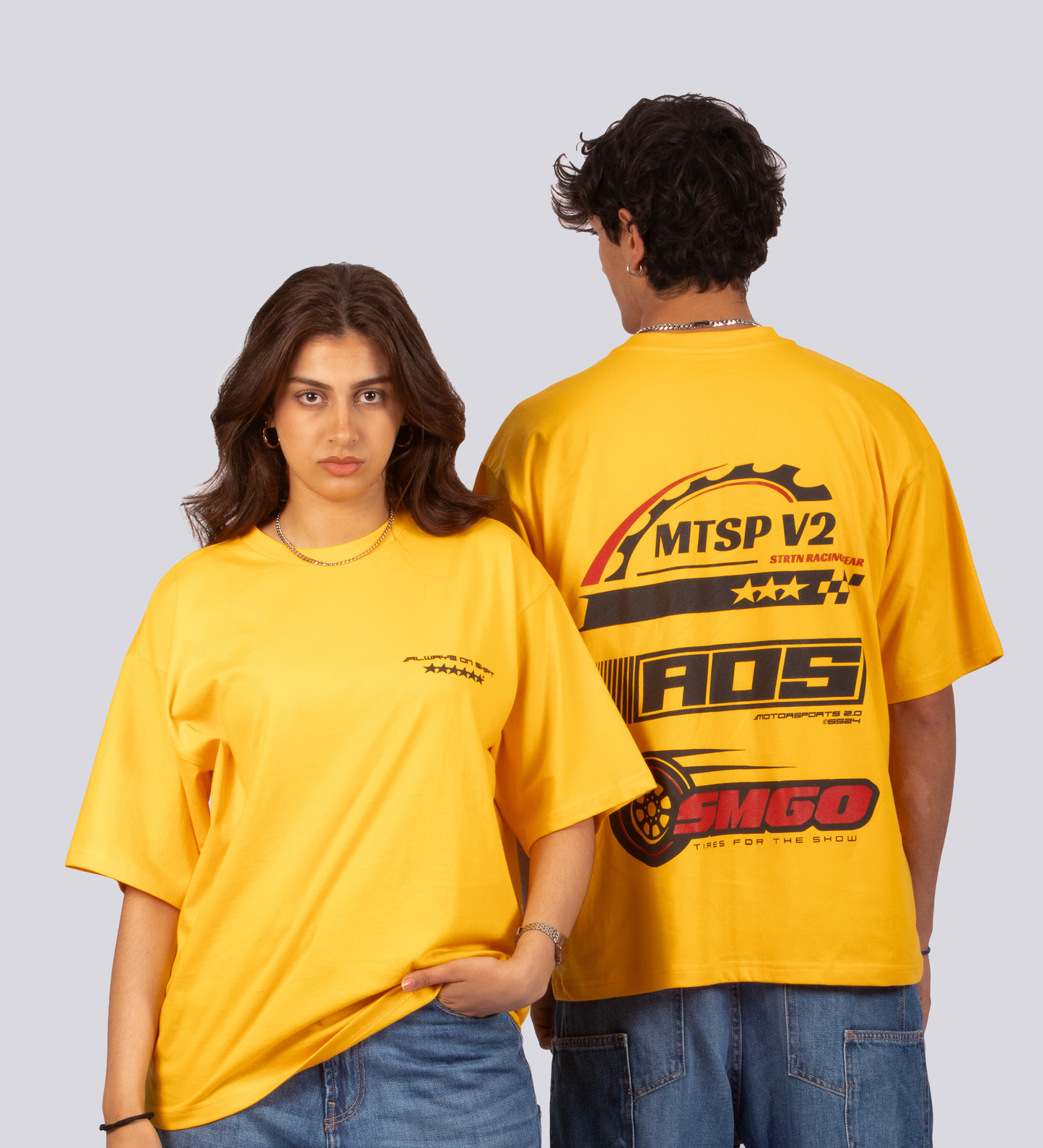 T-SHIRT TOUJOURS EN SERVICE – Moutarde