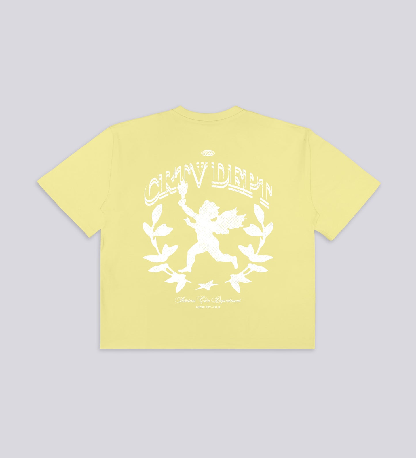 CRTV DEPT. ARCHANGEL T-SHIRT – Soft Lemon