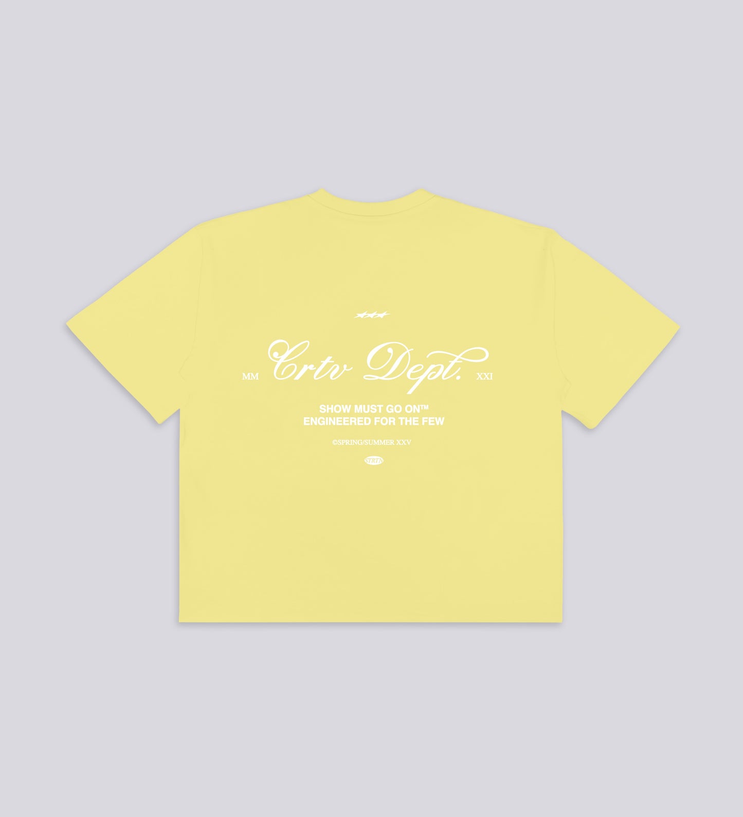 FOR THE FEW T-SHIRT – Soft Lemon