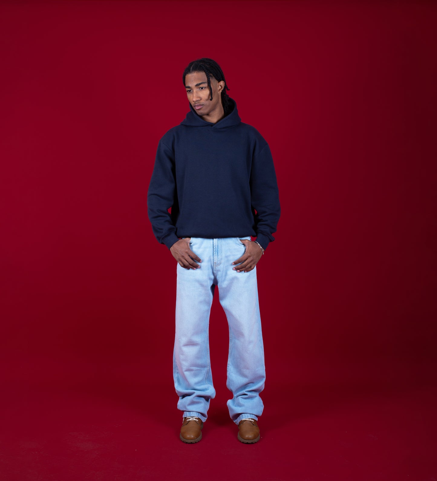 COLD HEARTS HOODIE – Dark Navy