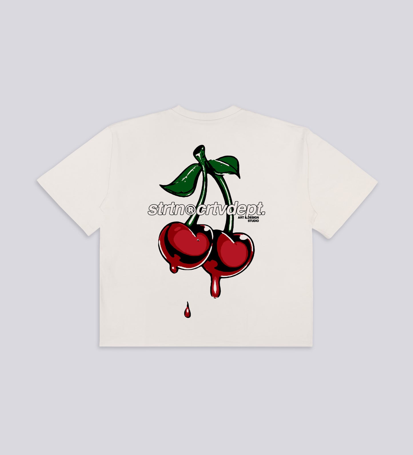 CRTV DEPT. CHERRIES V.II T-SHIRT – Pearl