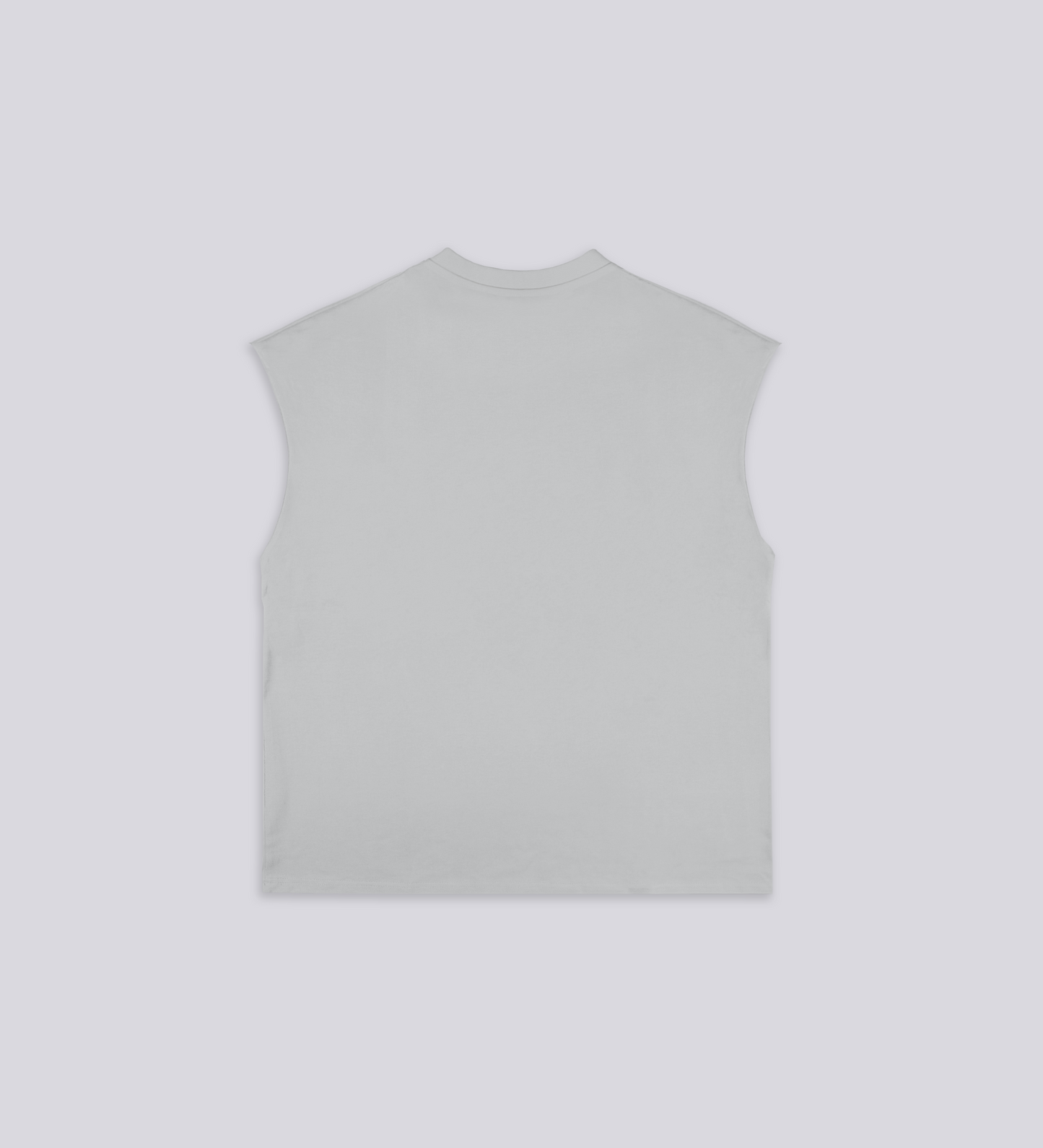 T-shirt sans manches Cult Supply – Gris (tissu recyclé)