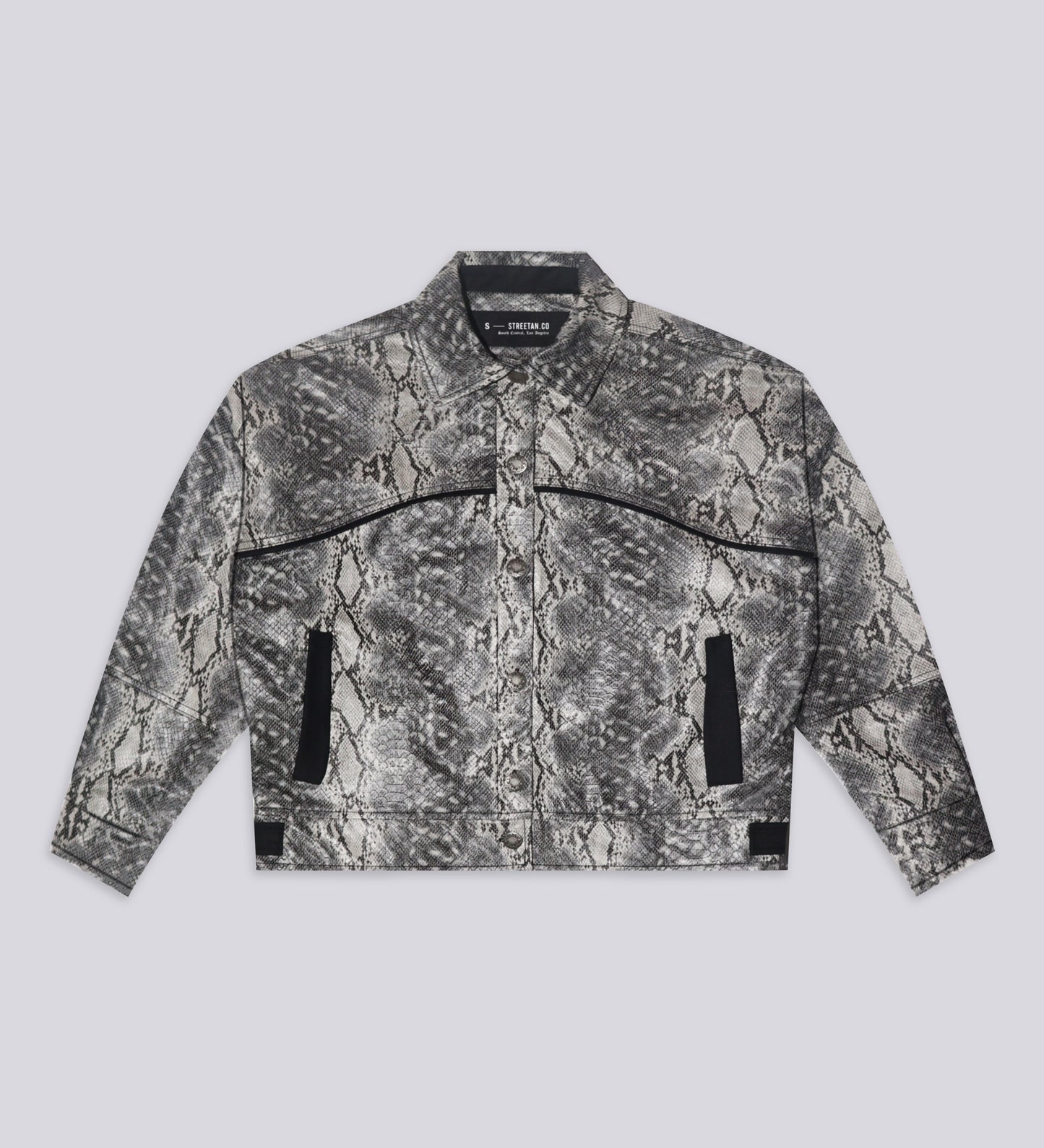 COLD HEARTS VEGAN LEATHER JACKET