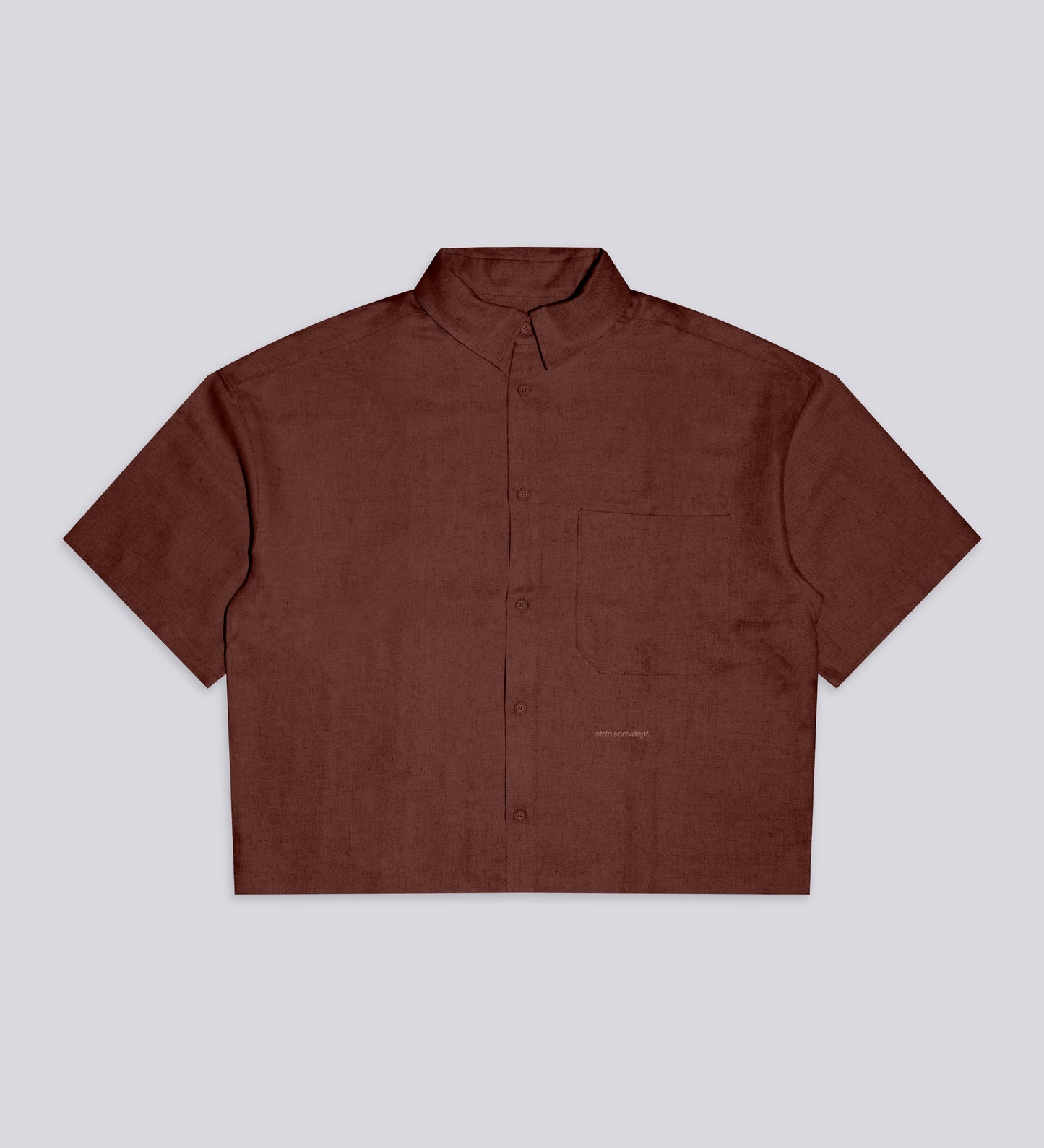 CRTV DEPT. LINEN SHIRT – Mocha