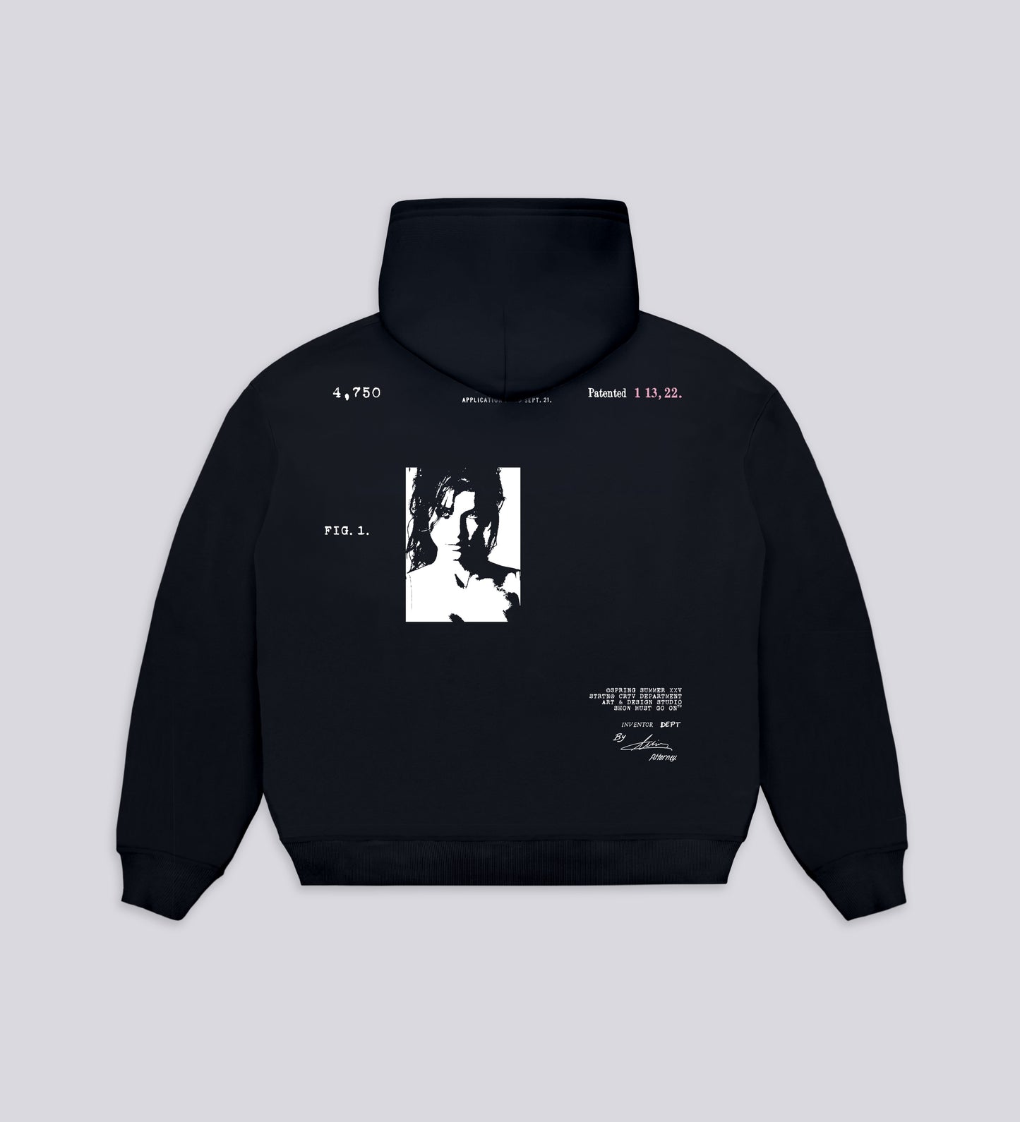 Sweat à capuche SMGO™ LEGACY – Bleu marine
