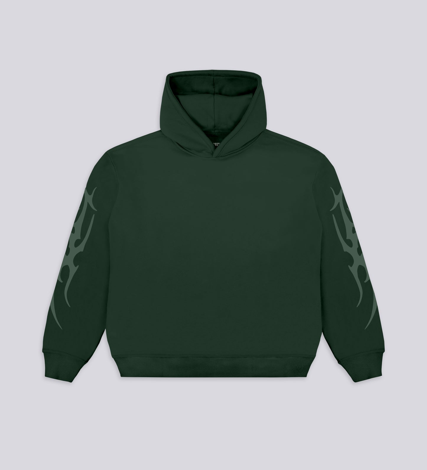 Sweat à capuche Low On Trust – Vert foncé