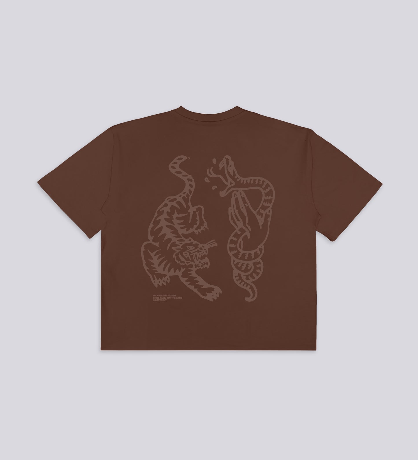 UNTAMED T-SHIRT – Brown